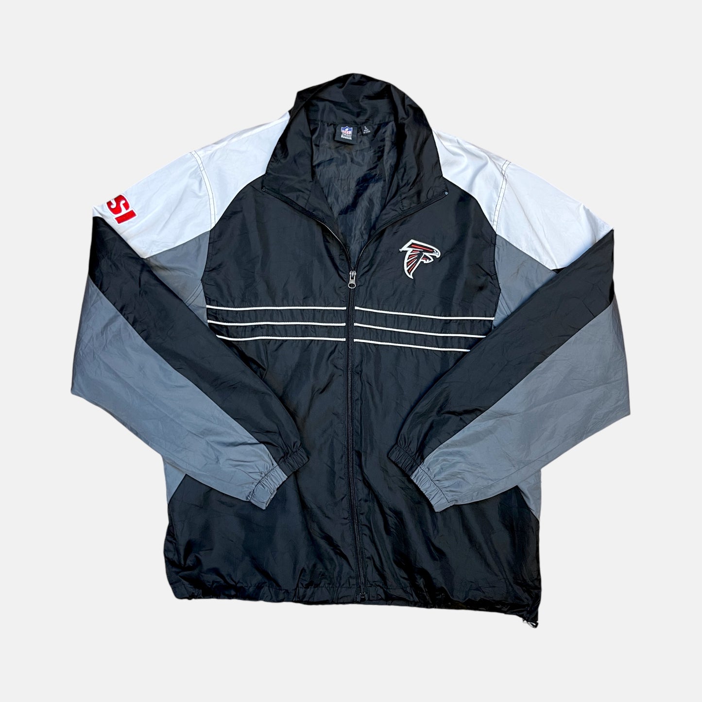 Atlanta Falcons - leichte NFL Jacke - Größe L - Reebok