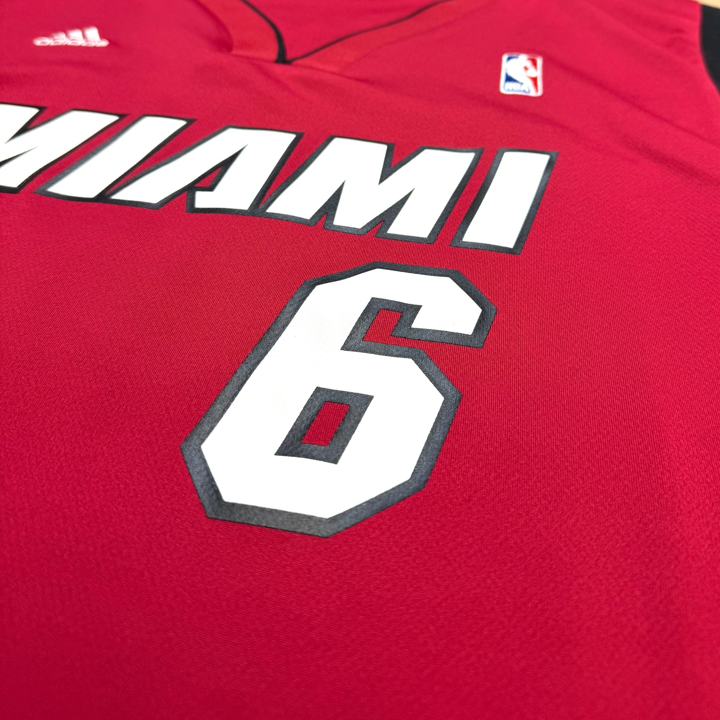 Miami Heat - LeBron James - Größe L - Adidas - NBA Trikot