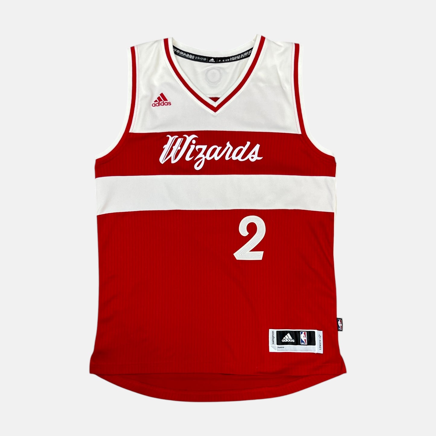 Washington Wizards - John Wall - Größe M - Adidas - NBA Chrismtas Trikot