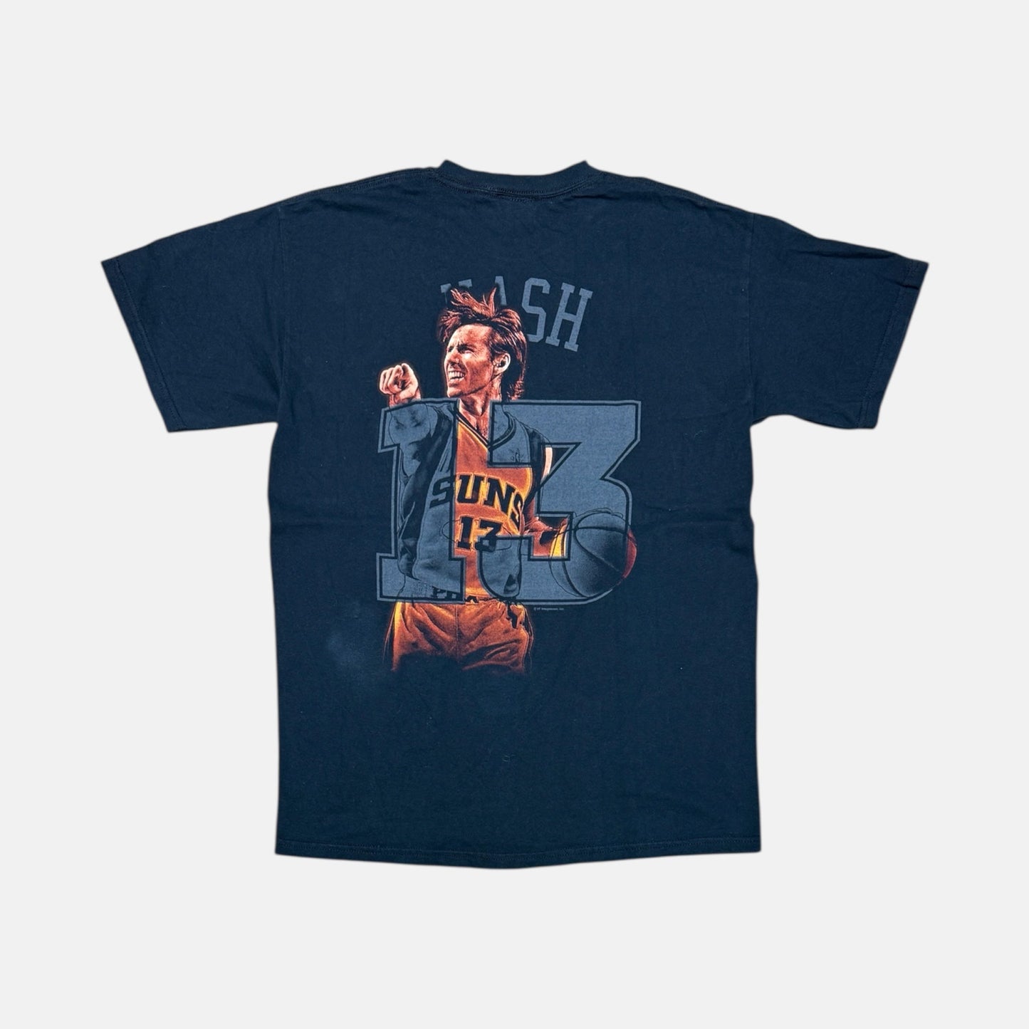 Phoenix Suns Shirt - Nashty Steve Nash - Größe M - Majestic NBA