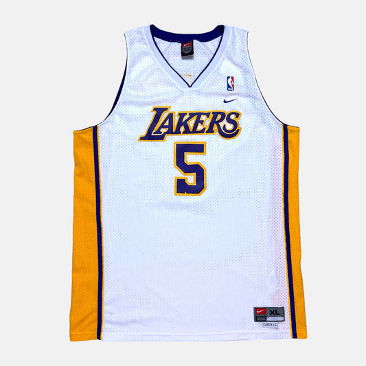 Los Angeles Lakers - Robert Horry - Größe XL - Nike - NBA Trikot