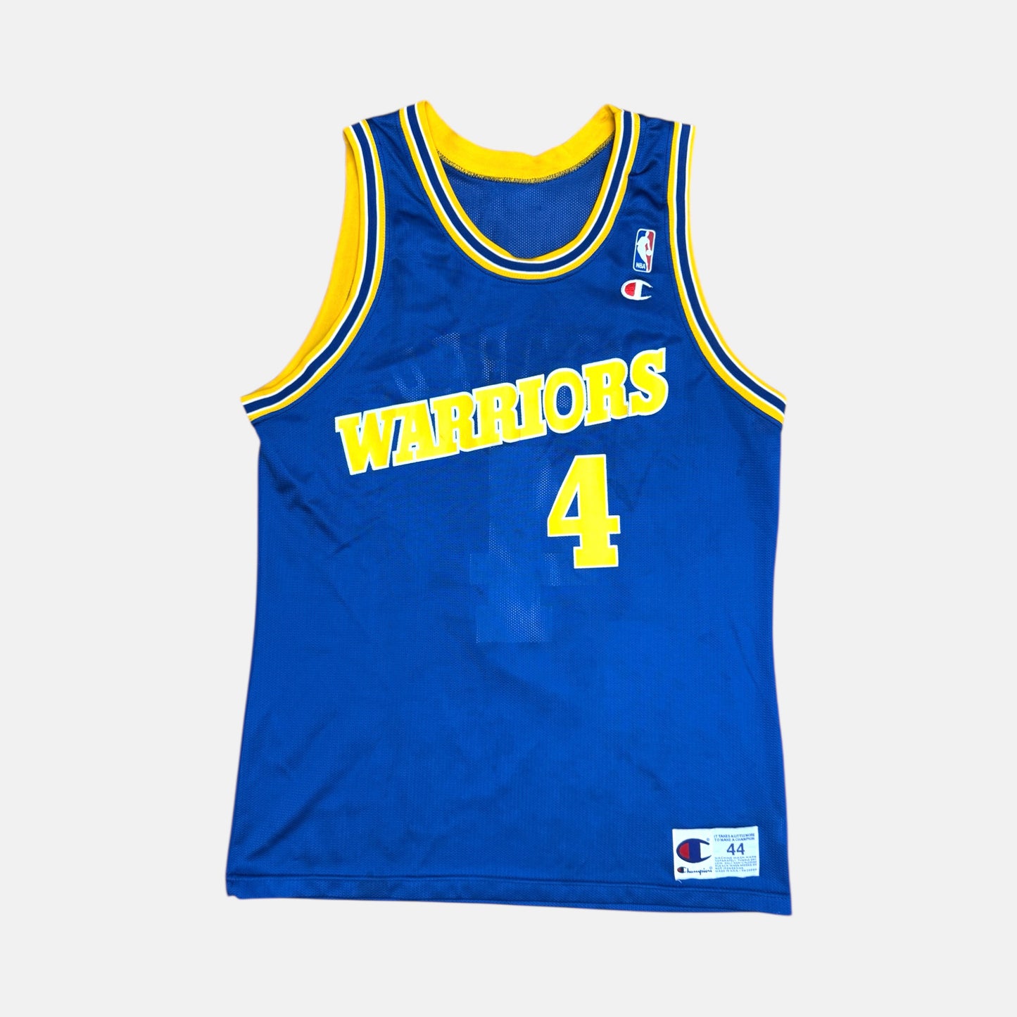 Golden State Warriors - Chris Webber - Größe L / US44 - Champion - NBA Trikot