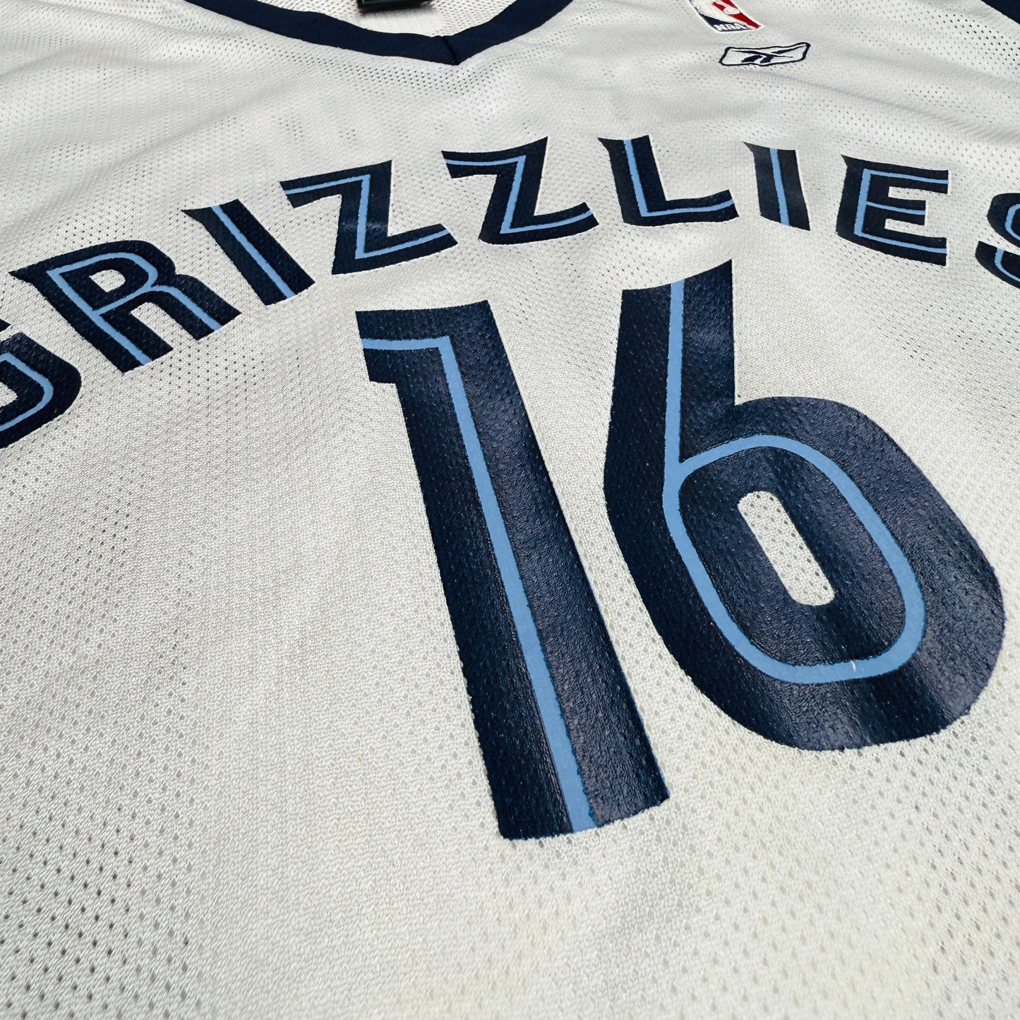 Memphis Grizzlies - Pau Gasol - Größe M - Reebok - NBA Trikot