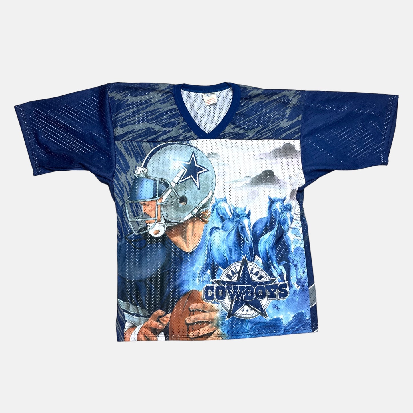 Dallas Cowboys - Fanimation - Größe L / XL - CCM - NFL Trikot