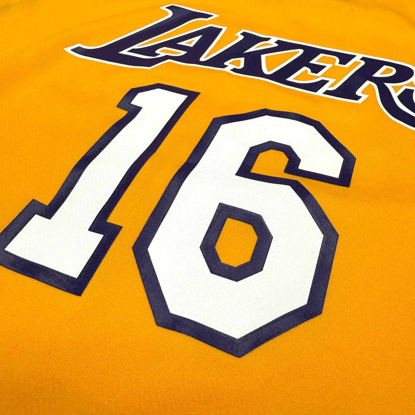 Los Angeles Lakers - Pau Gasol - Größe S - Adidas - NBA Trikot