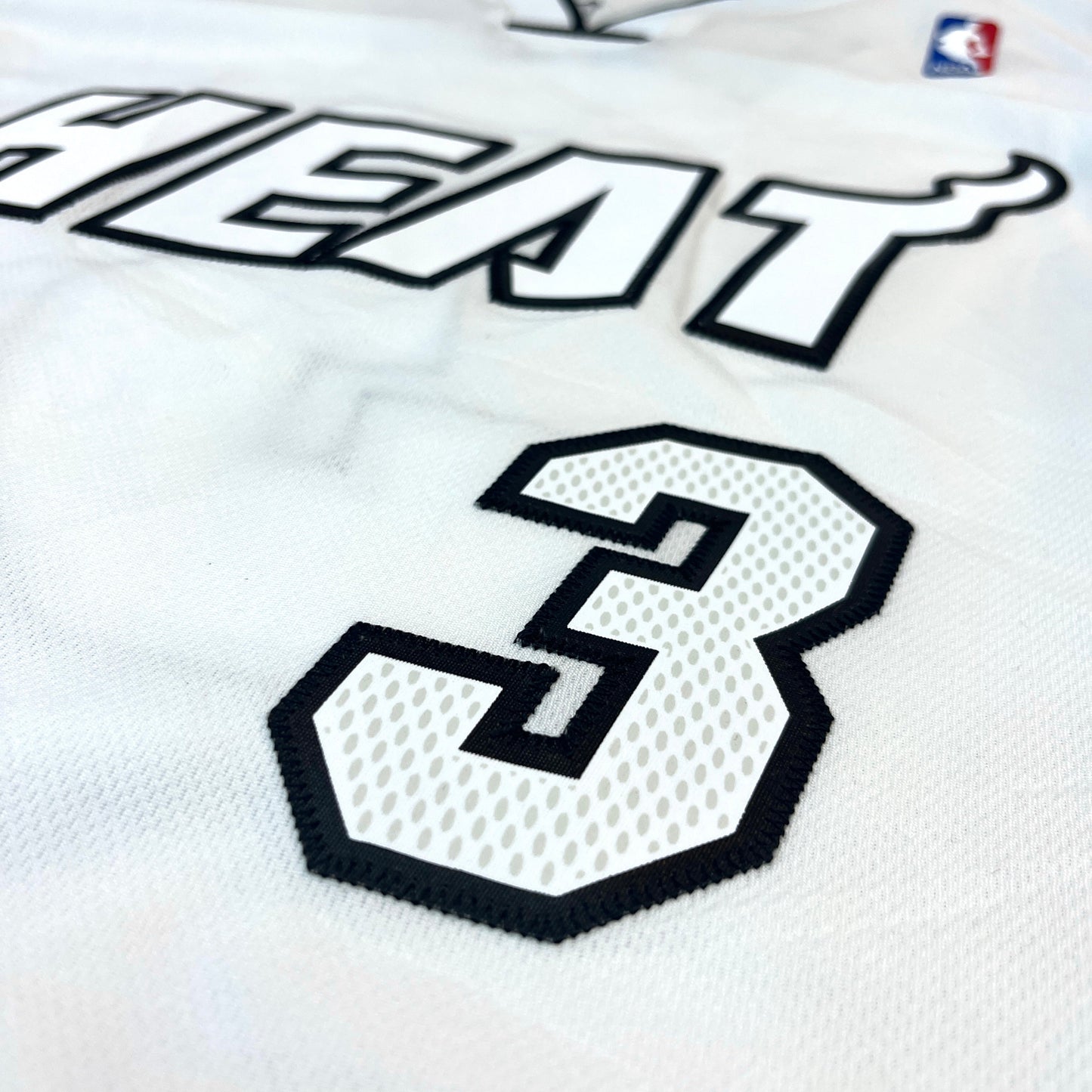Miami Heat - Dwyane Wade - Größe XL - Adidas - NBA Trikot White Hot