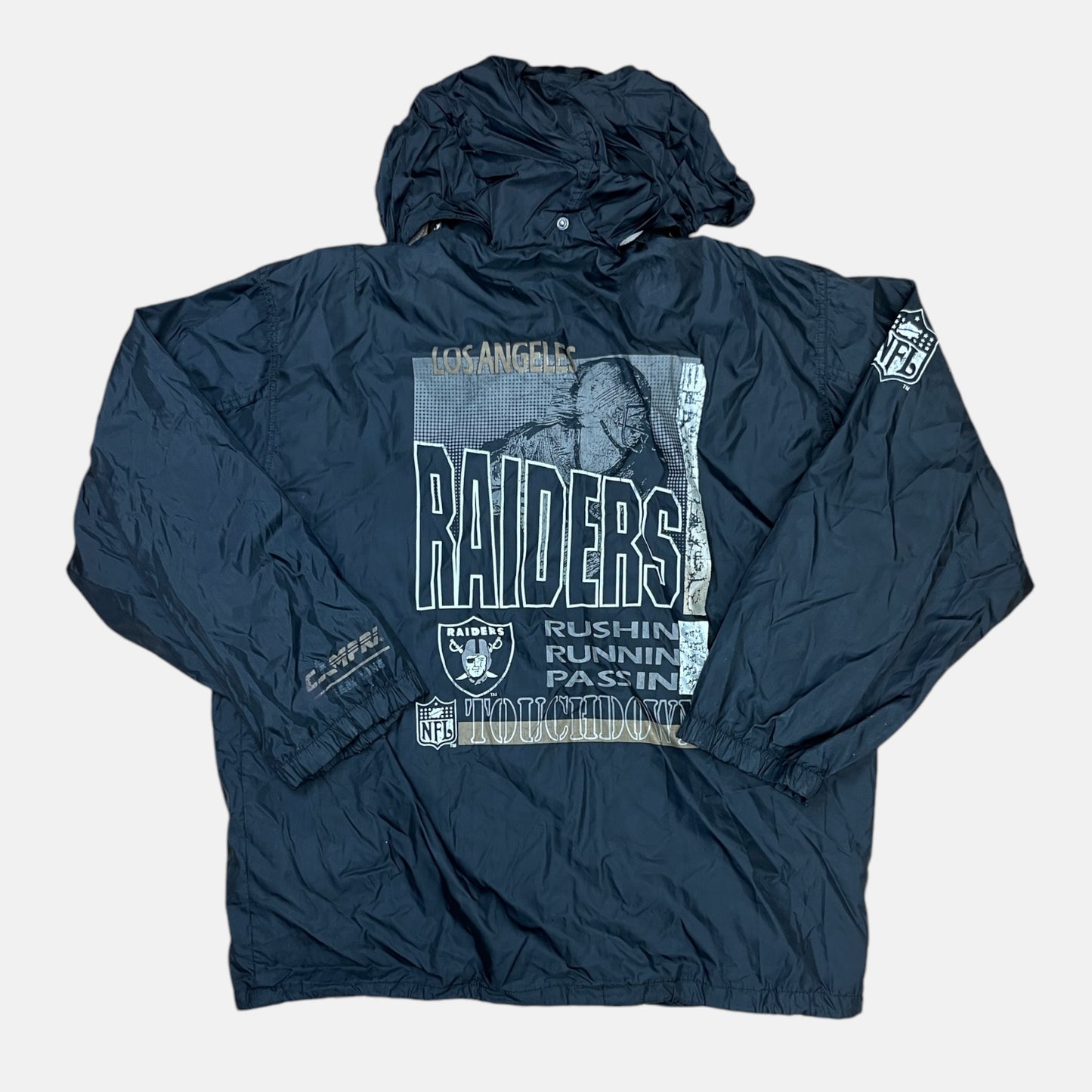 Los Angeles Raiders - leichte NFL Jacke - Größe - Campri