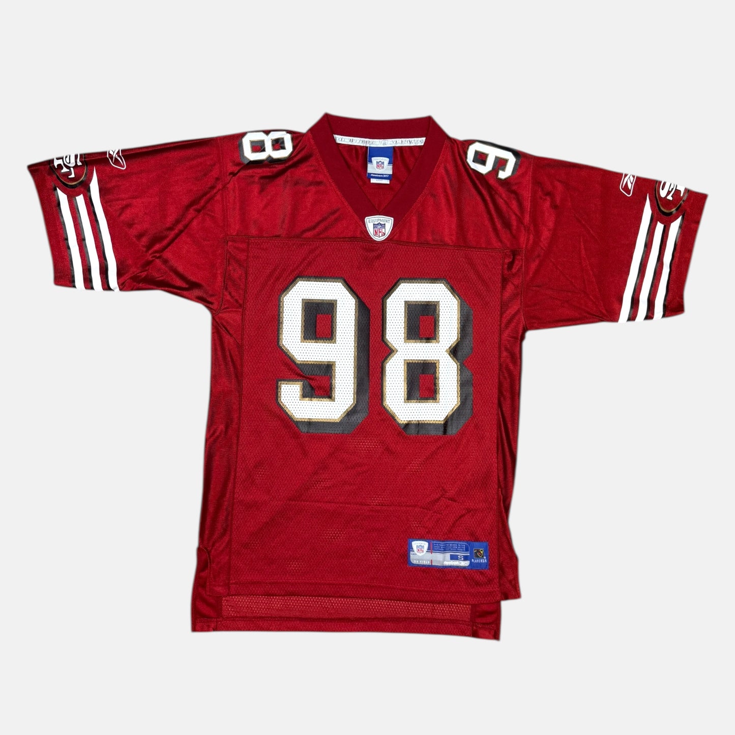 San Francisco 49ers - Julian Peterso - Größe S - Reebok - NFL Trikot