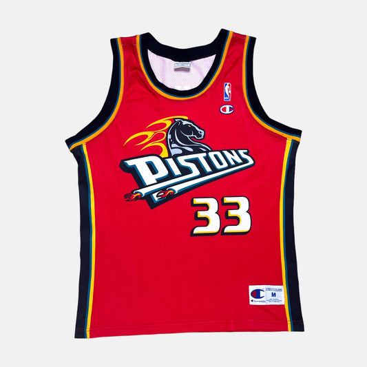 Detroit Pistons - Grant Hill - Größe M - Champion - NBA Trikot