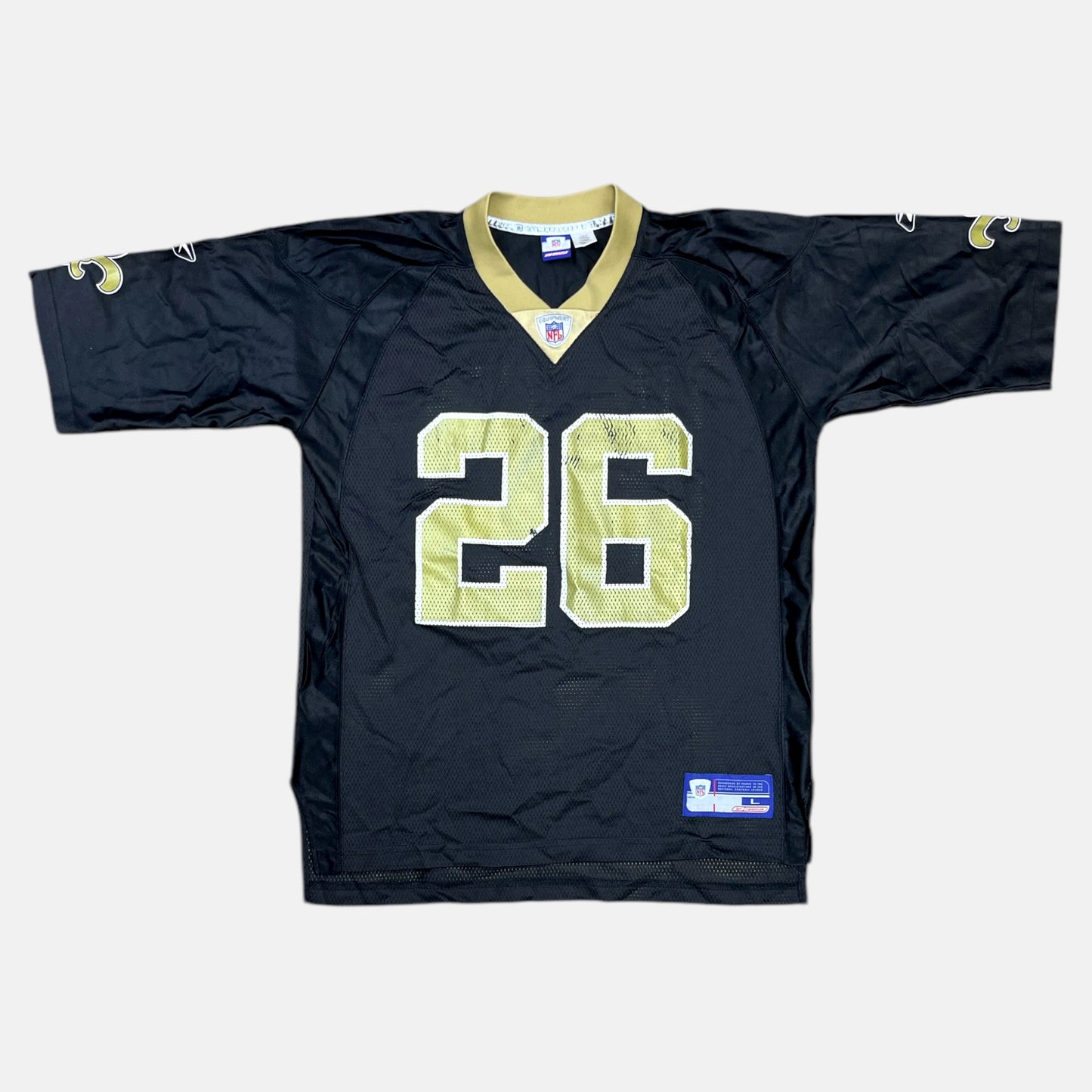 New Orleans Saints - Deuce McAllister - Größe L - Reebok - NFL Trikot
