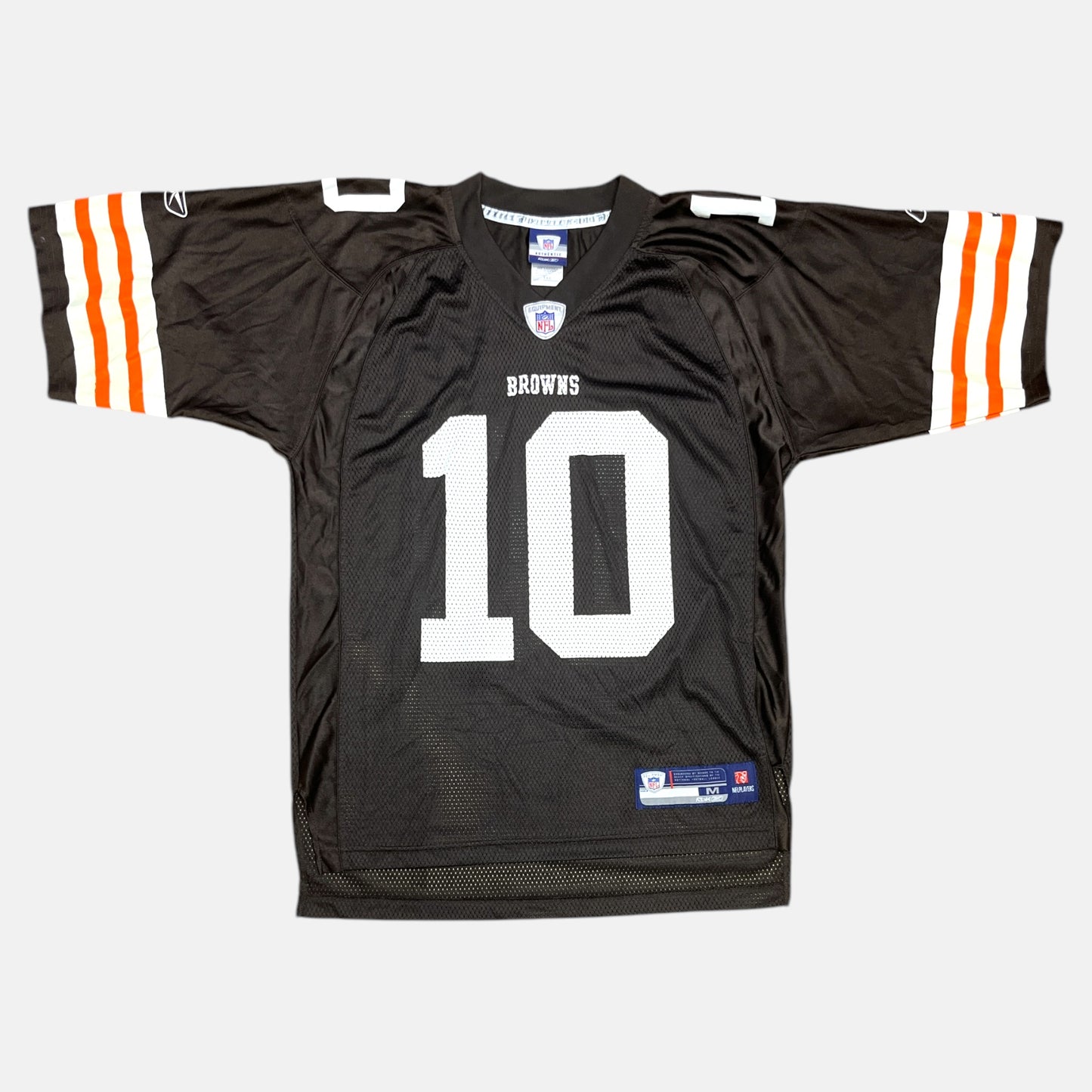 Cleveland Browns - Brady Quinn - Größe M - Reebok - NFL Trikot