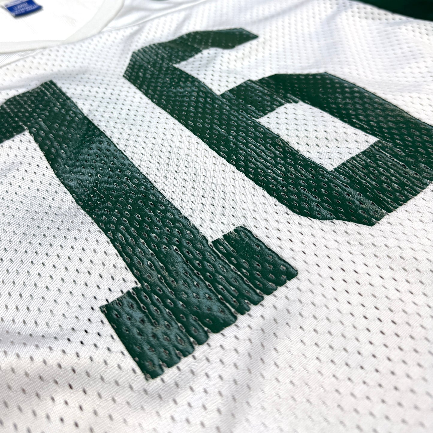 New York Jets - Vinny Testaverde - Größe 44 / L - Champion - NFL Trikot