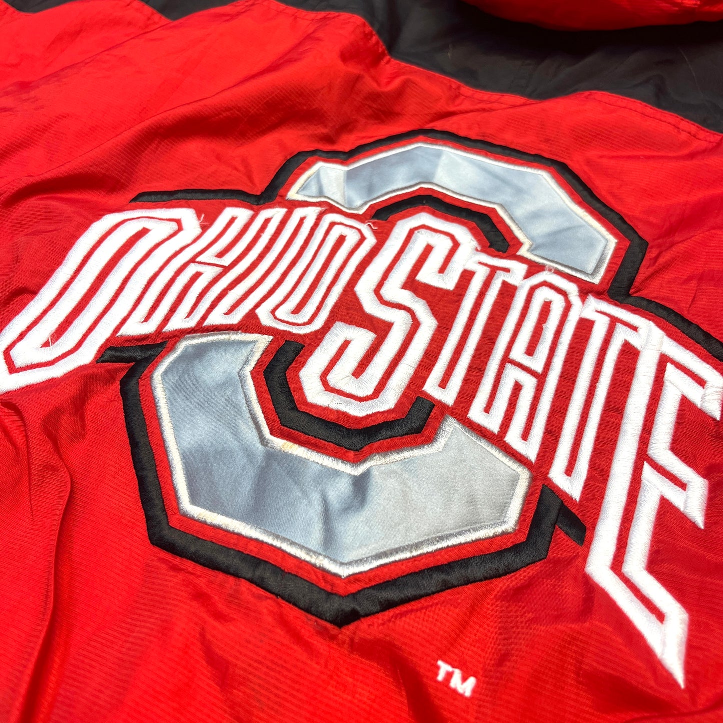 Ohio State Buckeyes - gefütterte NCAA Jacke - Größe L - Starter