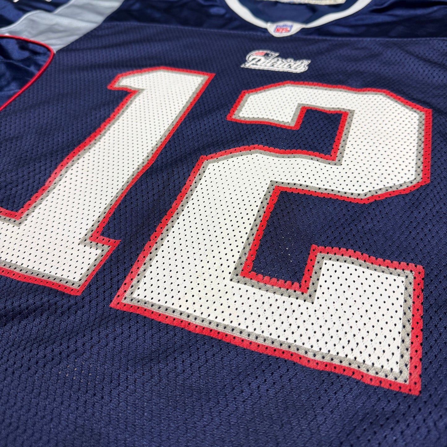 New England Patriots - Tom Brady - Größe M - Reebok - NFL Trikot