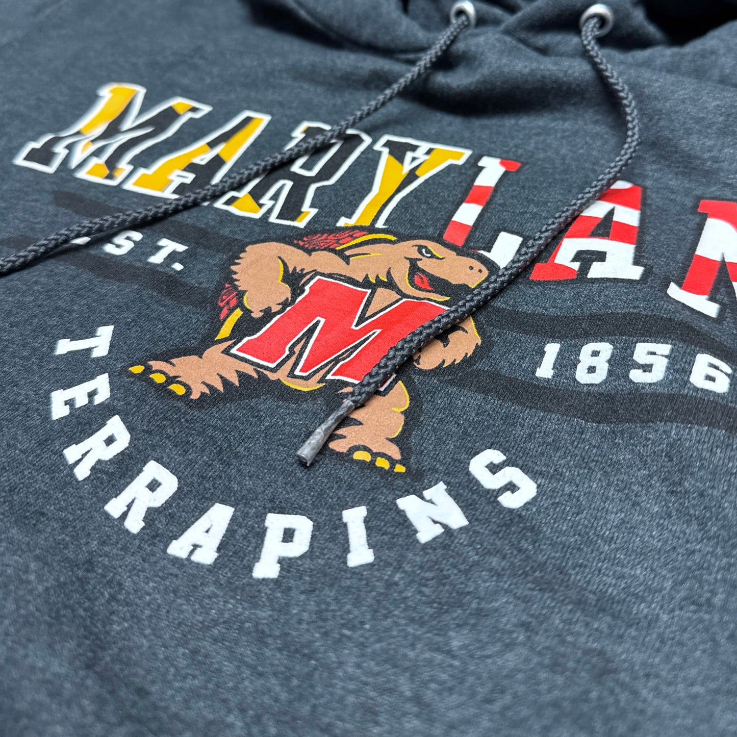 Maryland Terrapins - Champion NCAA Hoodie - Größe M - College Pullover