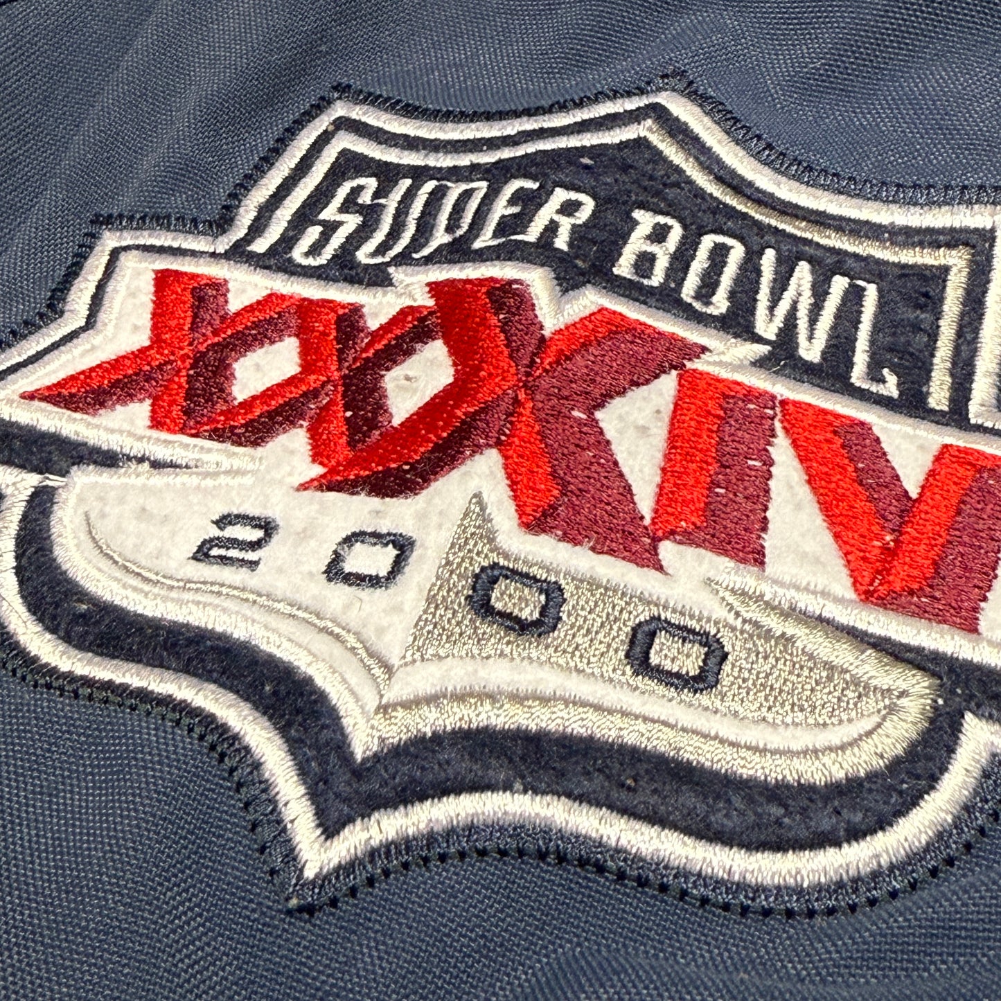 St. Louis Rams - Super Bowl 2000 - gesteppte NFL Jacke - Größe XL