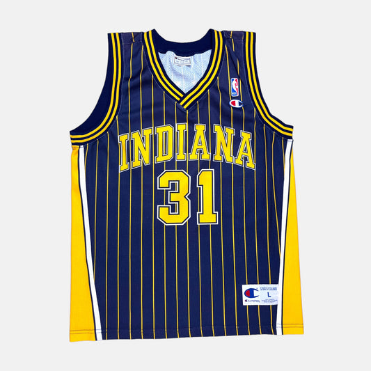 Indiana Pacers - Reggie Miller - Größe L - Champion - NBA Trikot