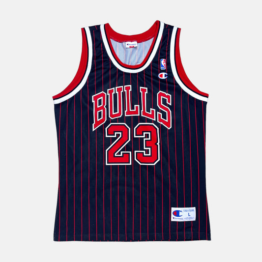 Chicago Bulls - Michael Jordan - Größe L - Champion - NBA Trikot