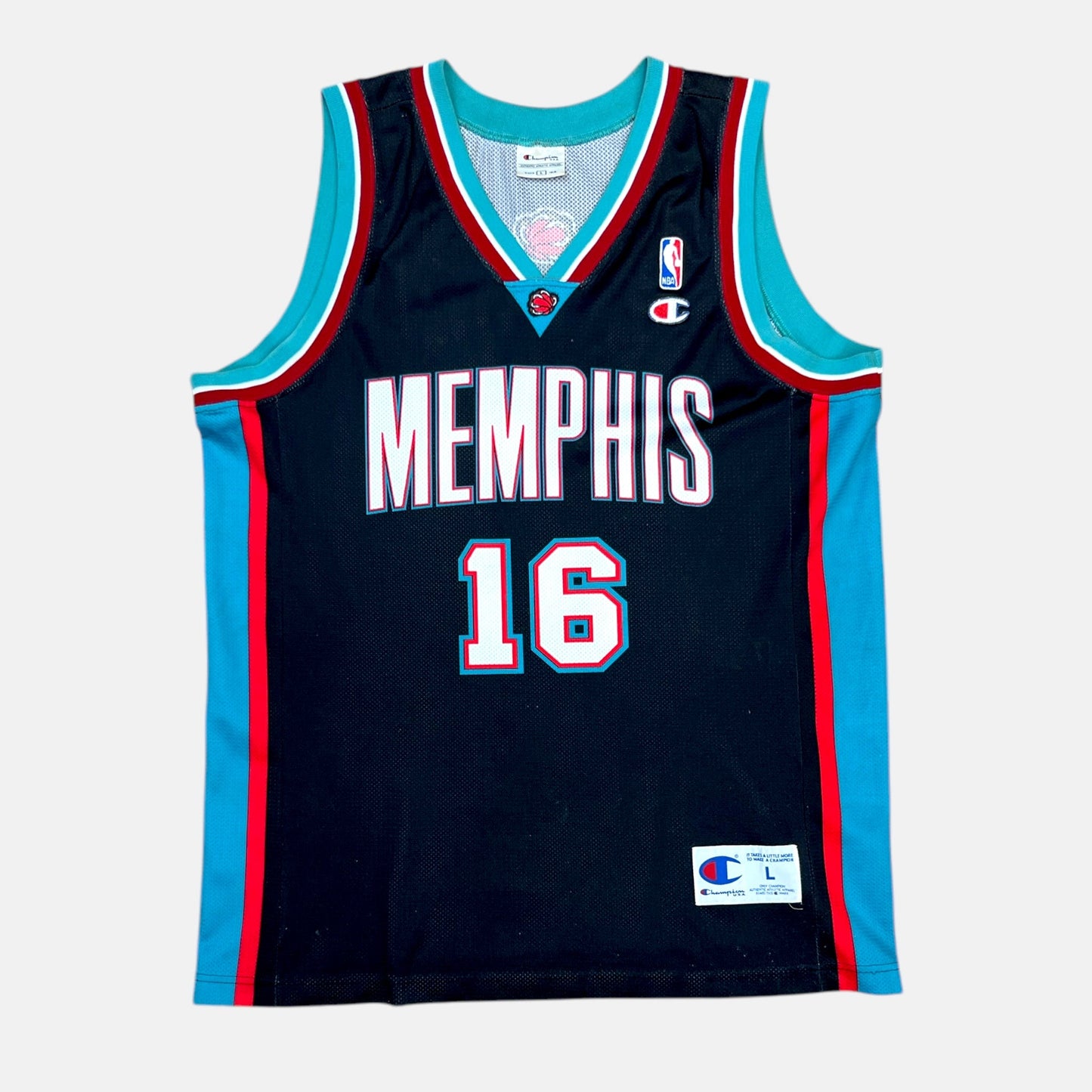 Memphis Grizzlies - Pau Gasol - Größe L - Champion - NBA Trikot