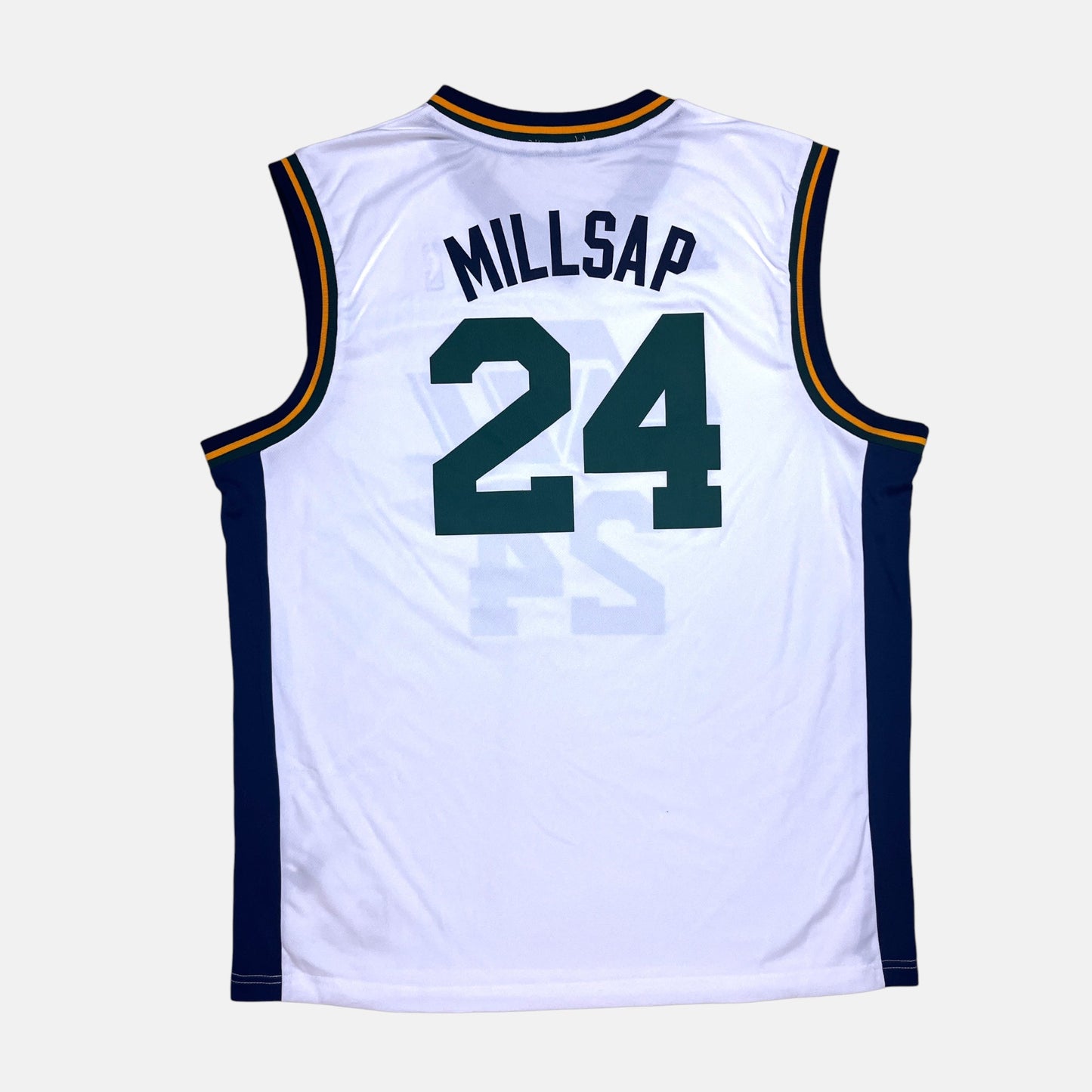 Utah Jazz - Paul Milsap - Größe L - Adidas - NBA Trikot