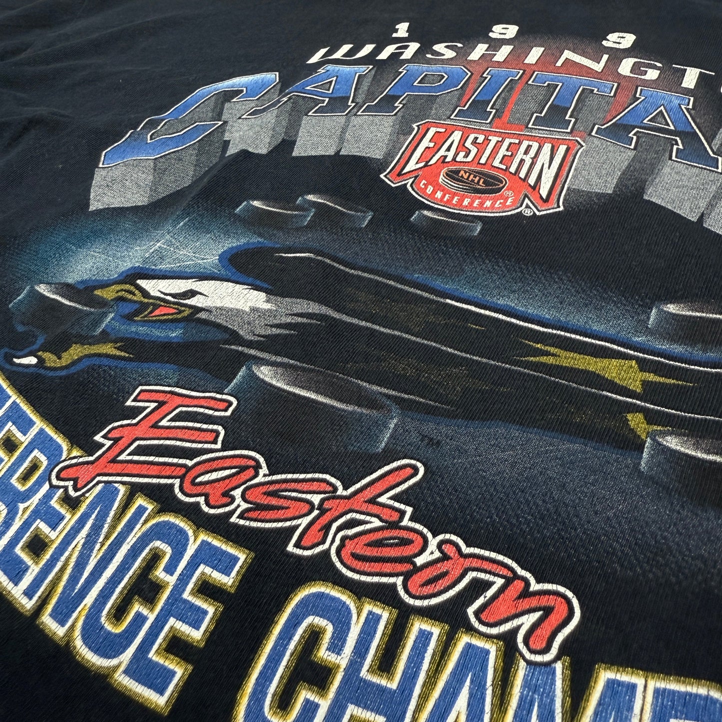 Washington Capitals - 1998 Eastern Conference Champions - Größe 3XL - Try - NHL T-Shirt