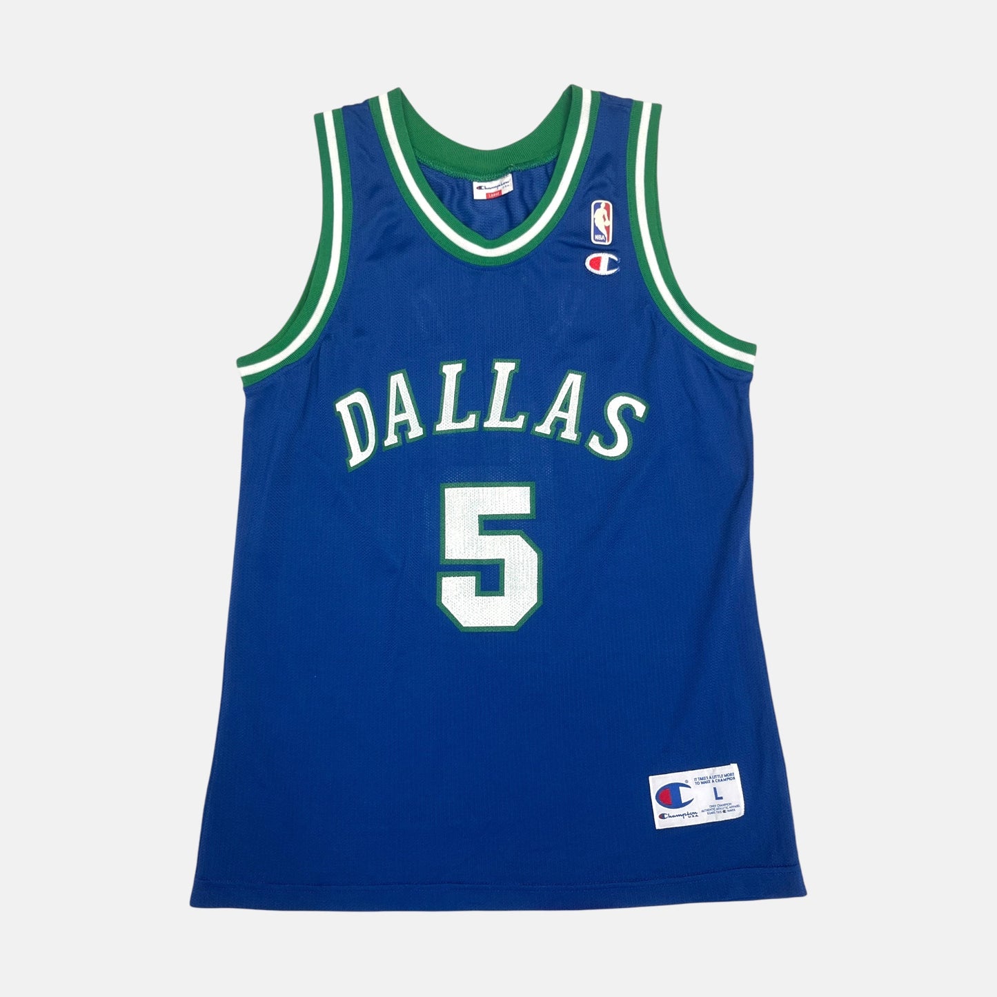 Dallas Mavericks - Jason Kidd - Größe L - Champion - NBA Trikot