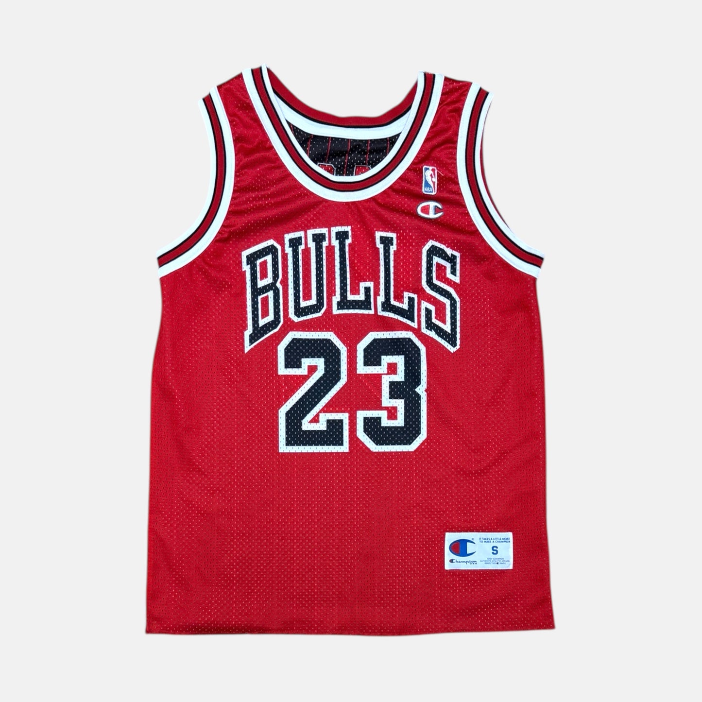 Chicago Bulls - Michael Jordan - Größe S - Champion - NBA Wendetrikot