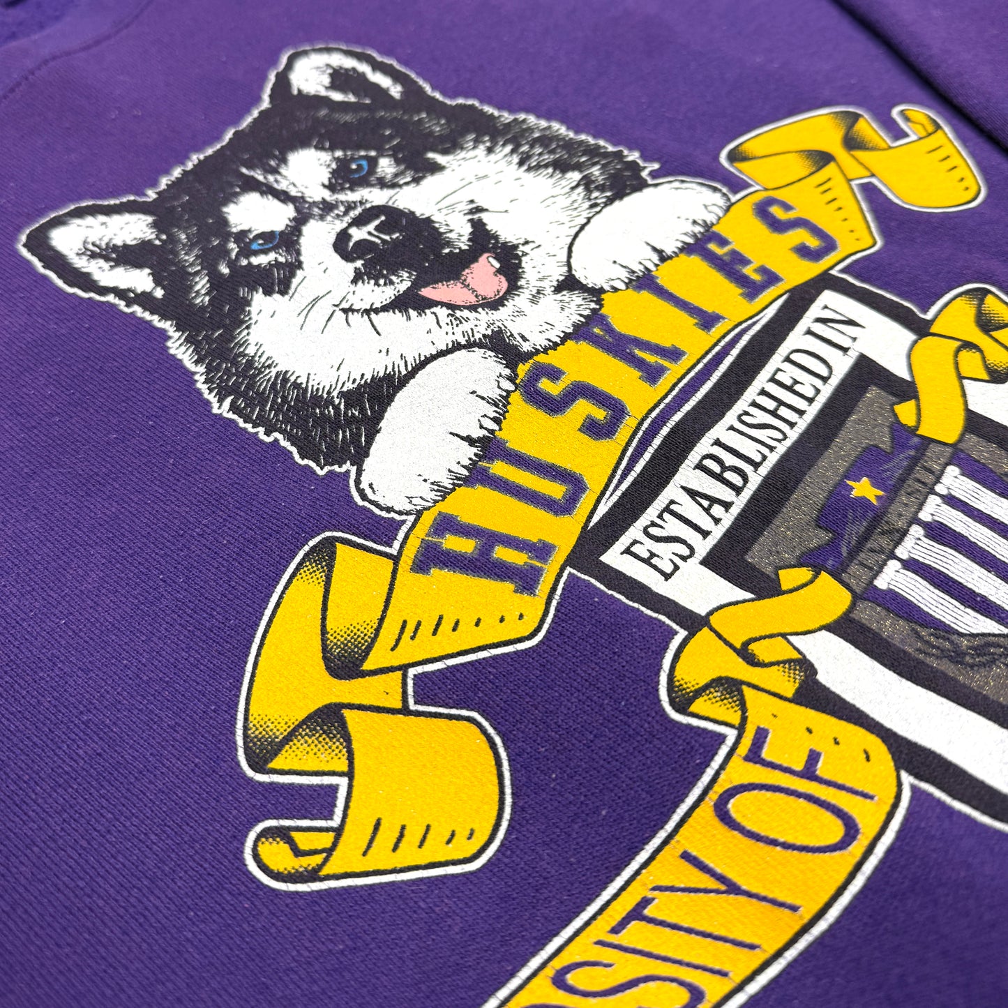 Washington Huskies - Est. 1861 - Größe M - Marquee 1994 NCAA Sweatshirt