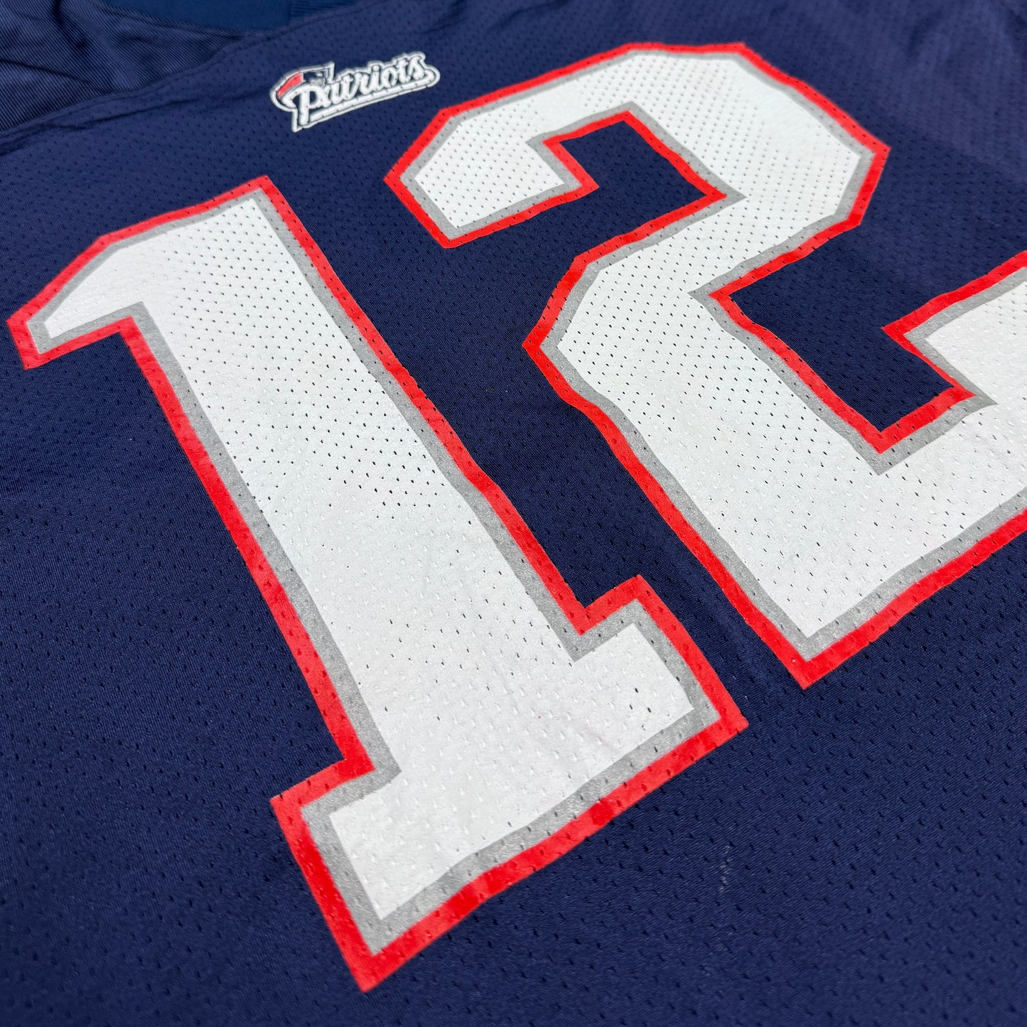 New England Patriots - Tom Brady - Größe L - Reebok - NFL Trikot