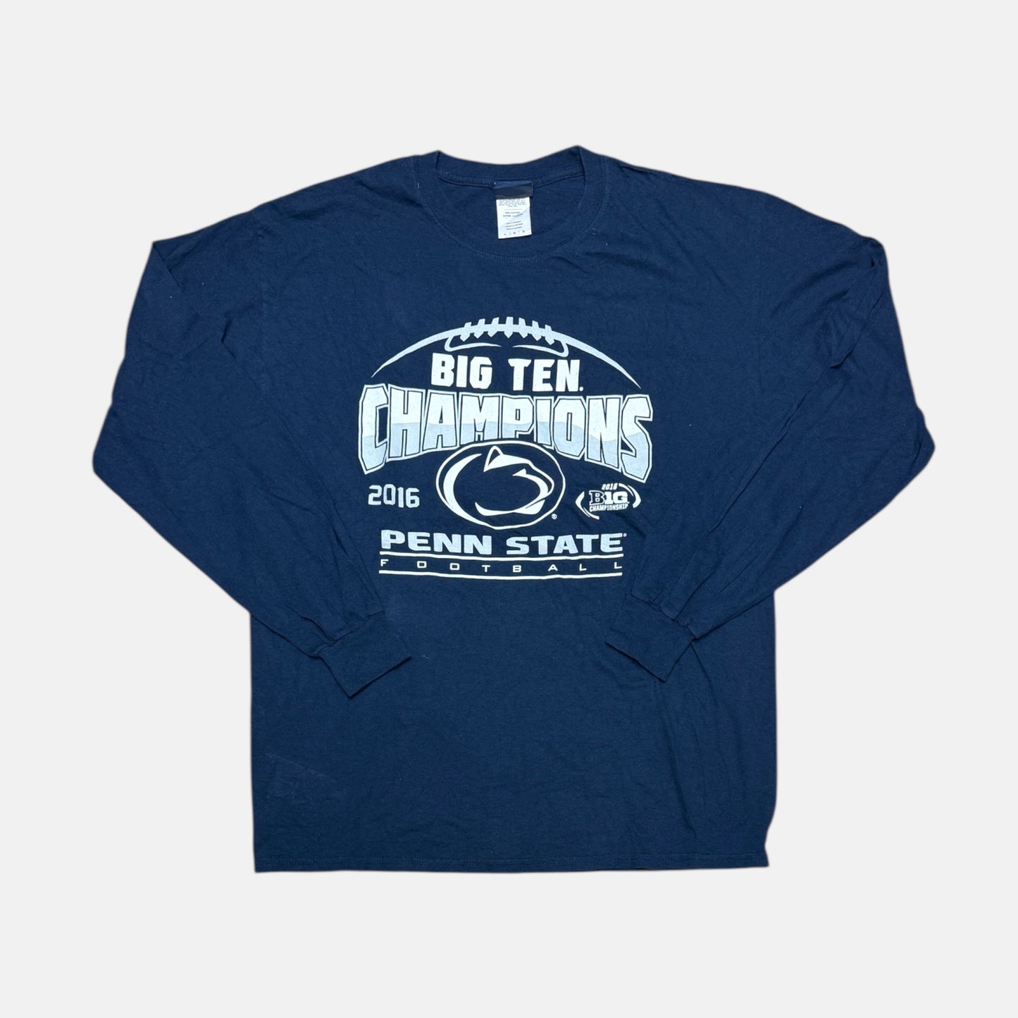 Penn State Nittany Lions- 2016 Big10 Championship - Größe L - NCAA Longsleeve