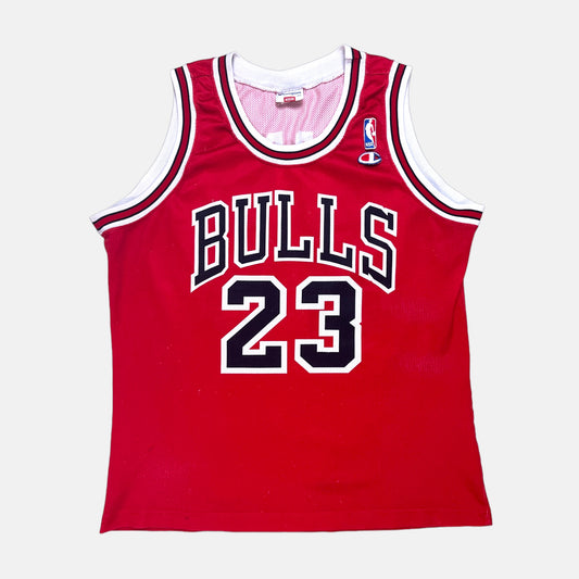Chicago Bulls - Michael Jordan - Größe M - Champion - NBA Trikot