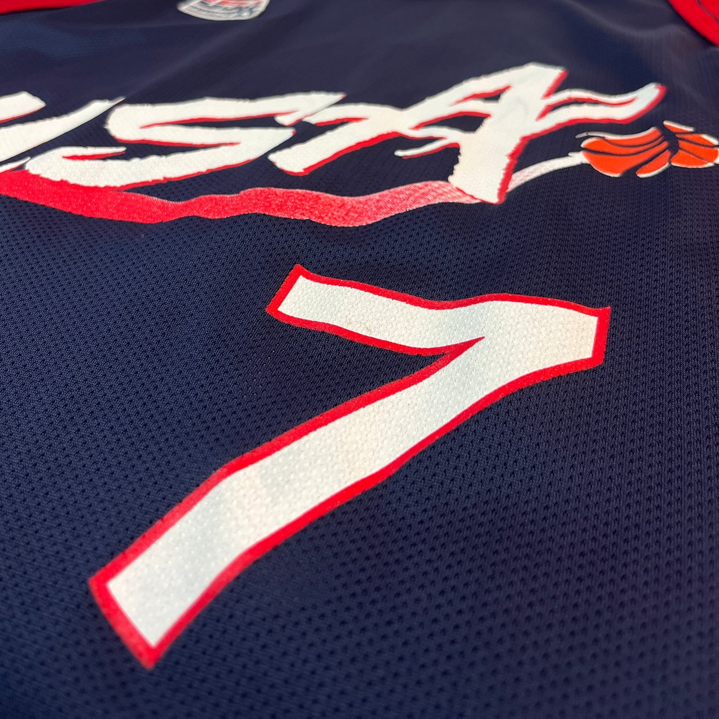 Team USA - David Robinson - Größe M / US40 - Champion - NBA Trikot