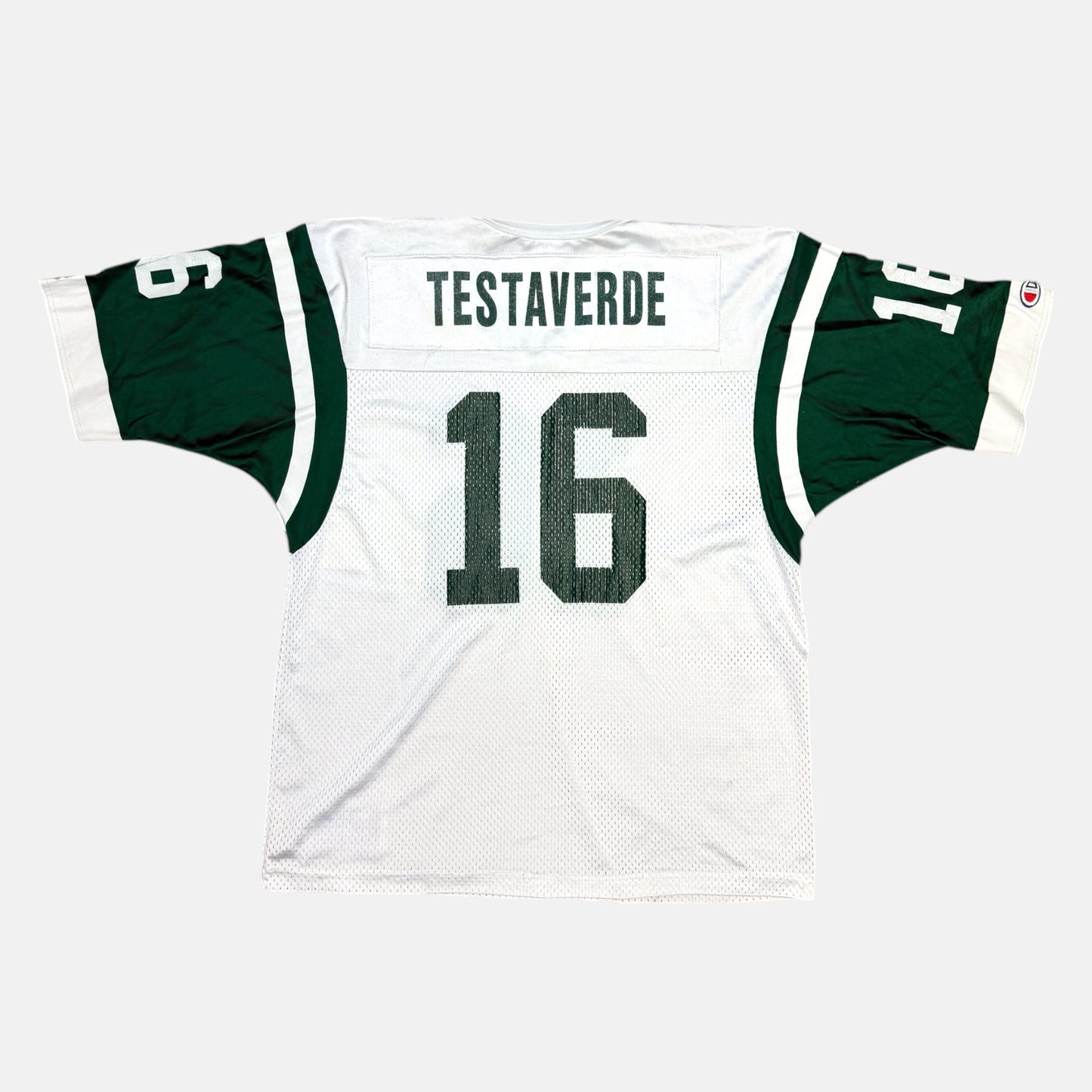 New York Jets - Vinny Testaverde - Größe 44 / L - Champion - NFL Trikot