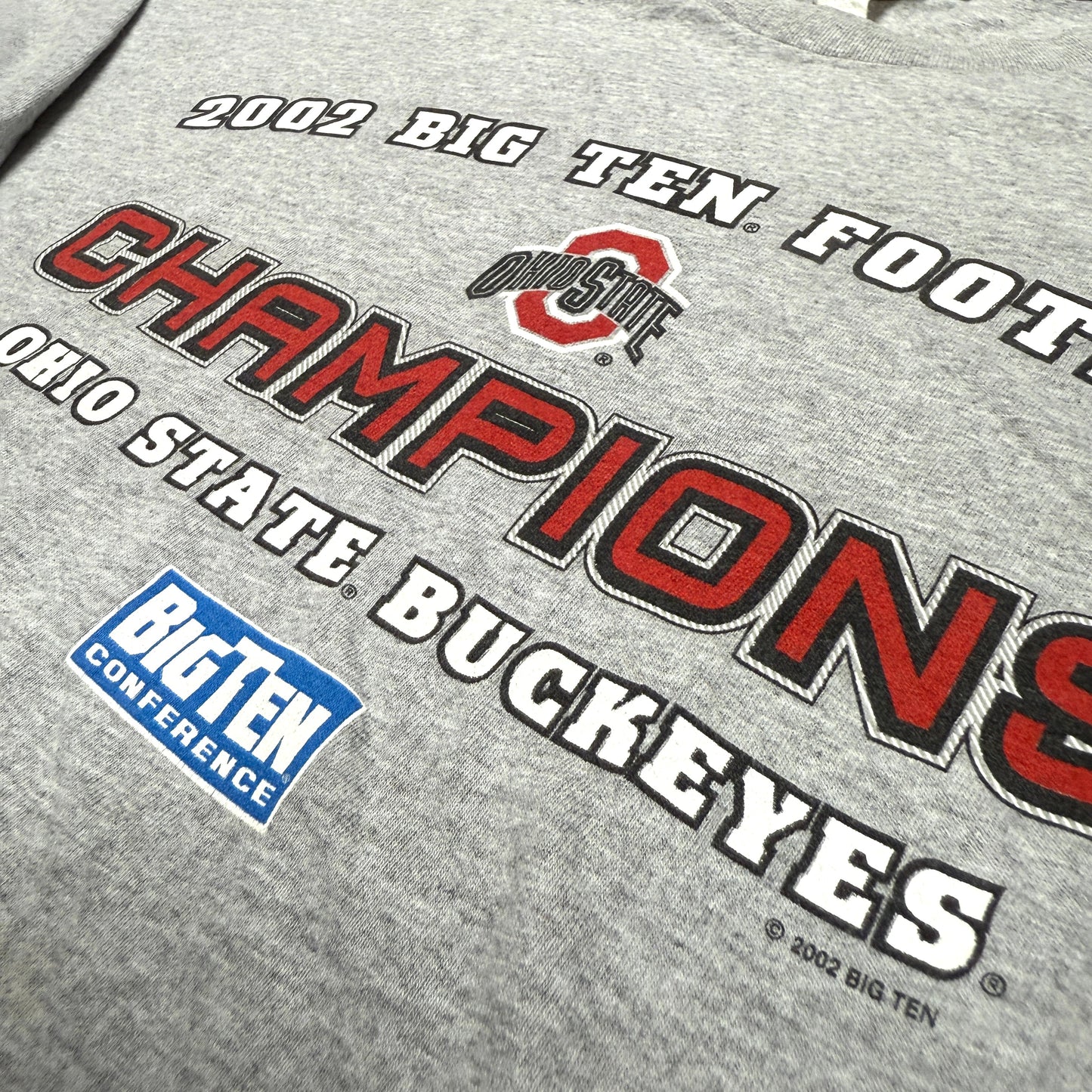 Ohio State Buckeyes - 2002 Big Ten Champions - Größe XL - NCAA Longsleeve