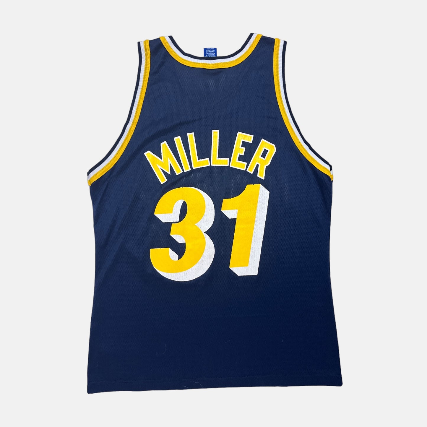 Indiana Pacers - Reggie Miller - Größe L / US 44 - Champion - NBA Trikot