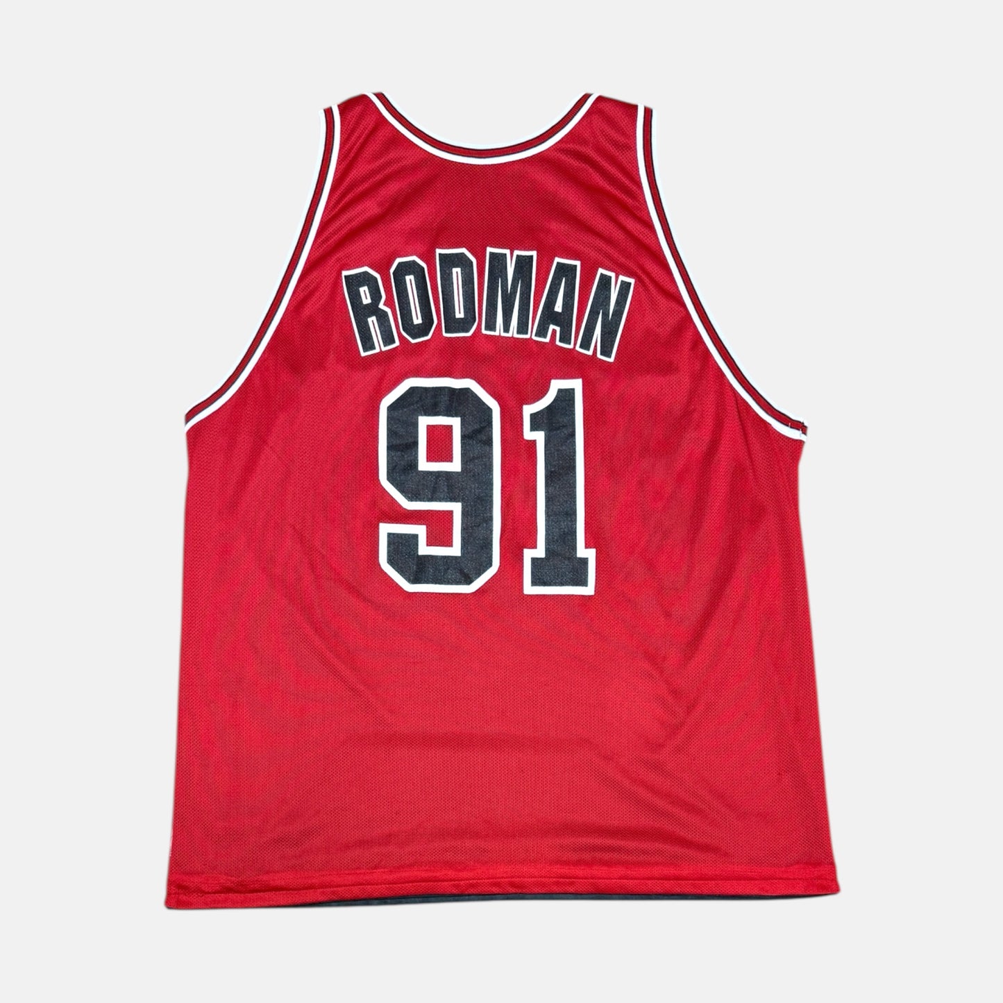 Chicago Bulls - Dennis Rodman - Größe 48 / XL - Champion - NBA Wendetrikot