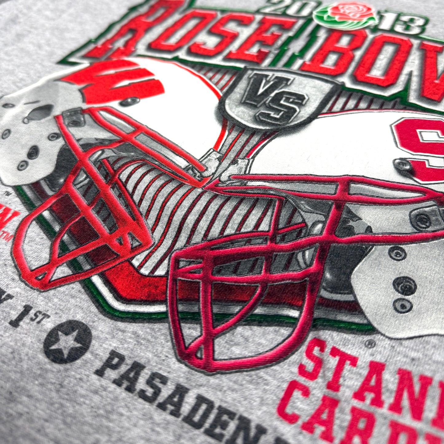 Stanford Cardinal - 2013 Rose Bowl - Größe XL - NCAA Longsleeve