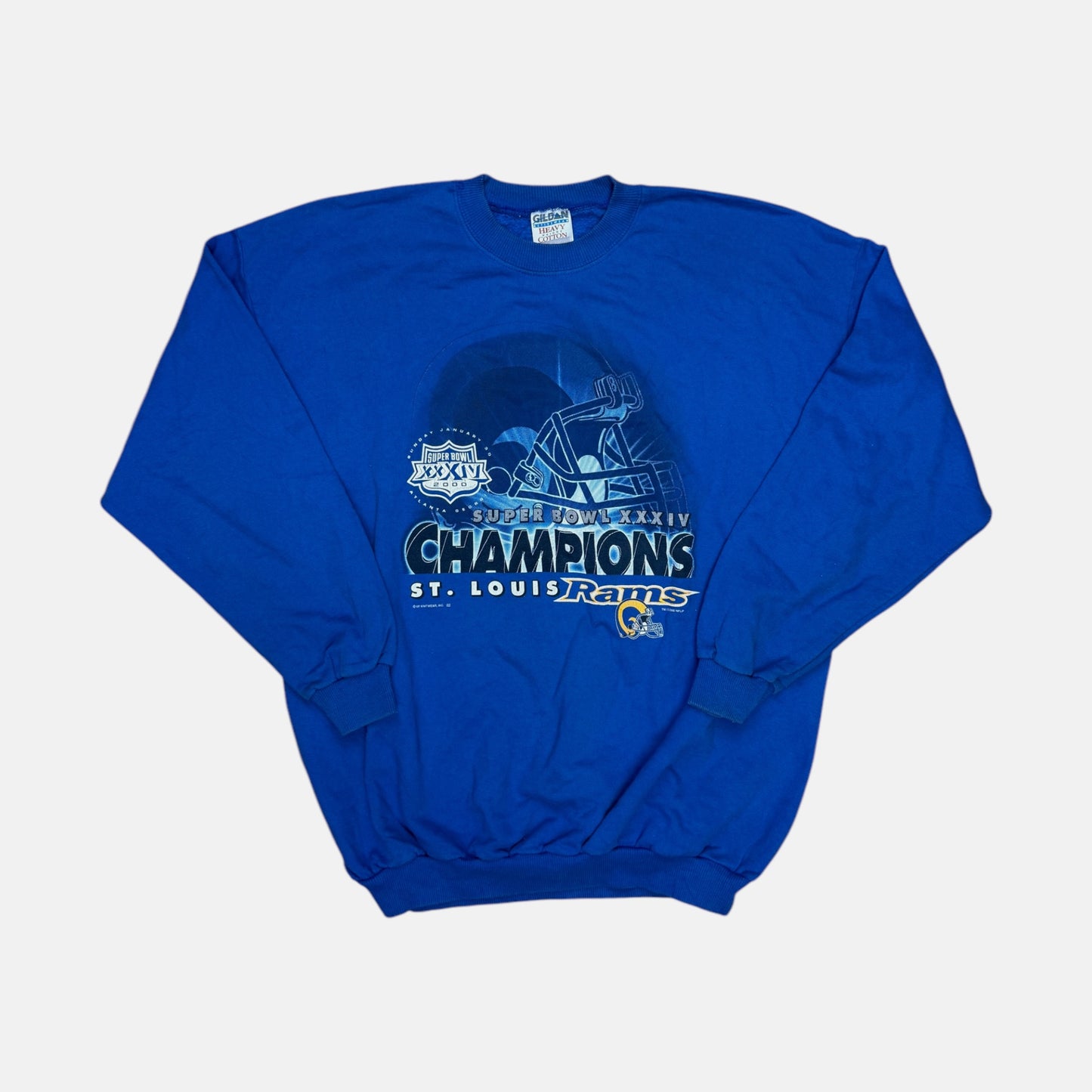 St. Louis Rams - Super Bowl XXXIV Champions - Größe XL - VF Knitwear NFL Sweatshirt
