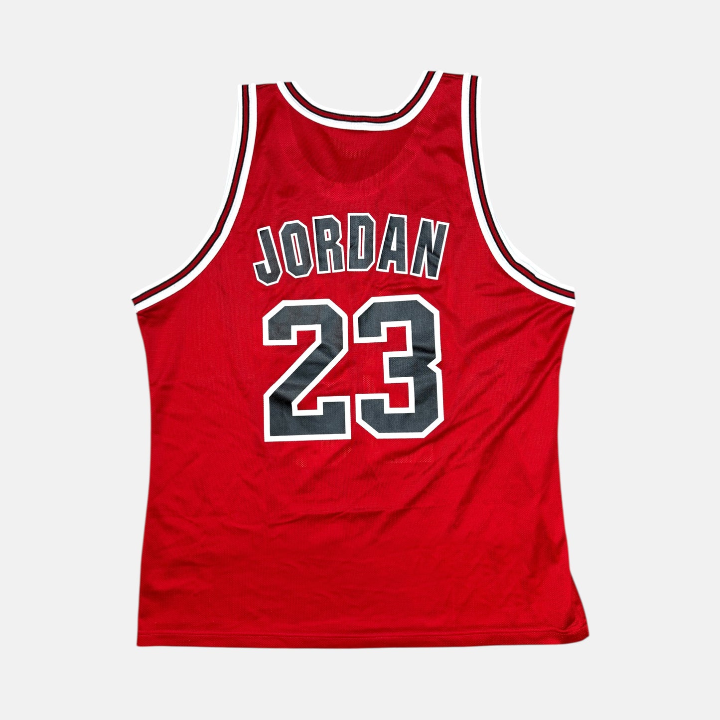 Chicago Bulls - Michael Jordan - Größe XL / US48 - Champion - NBA Trikot