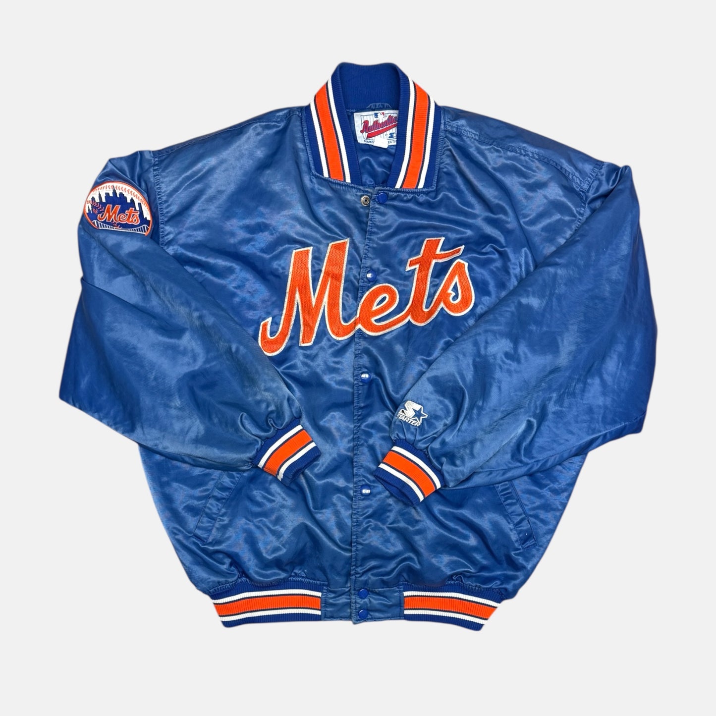 New York Mets - Vintage Starter Jacke - Größe XXL - Diamond Collection