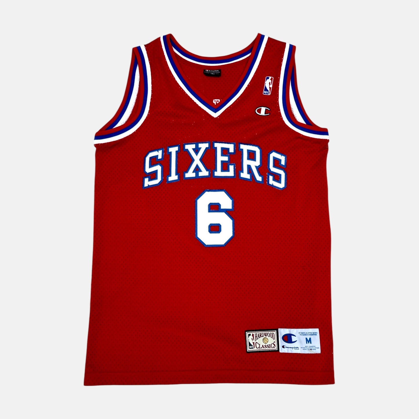 Philadelphia 76ers - Dr. J Julius Erving - Größe M - Champion - NBA Trikot