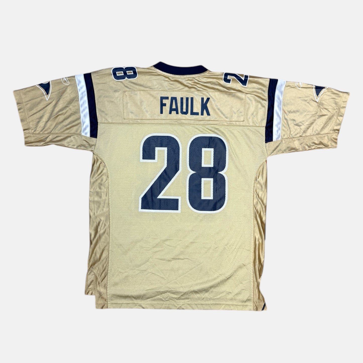 St. Louis Rams - Marshall Faulk - Größe L - Reebok - NFL Trikot