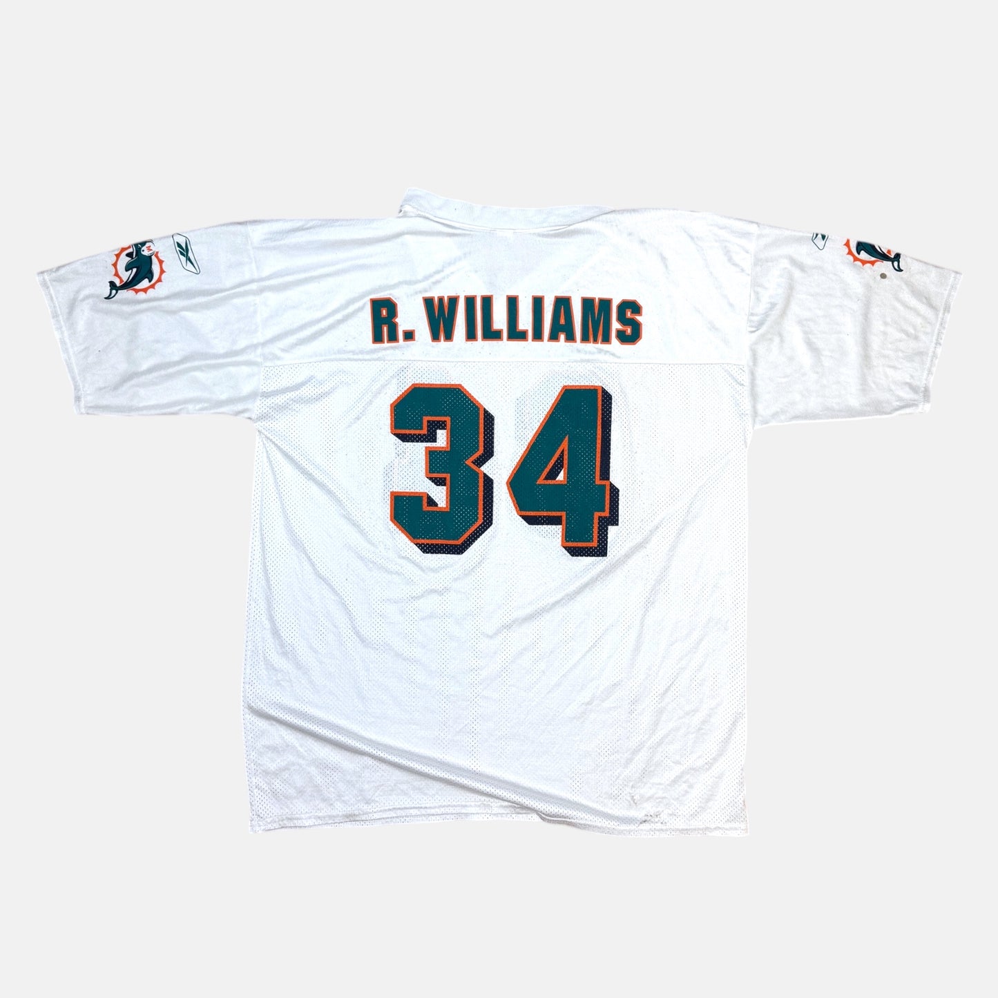 Miami Dolphins - Ricky Williams - Größe XXL - Reebok - NFL Trikot