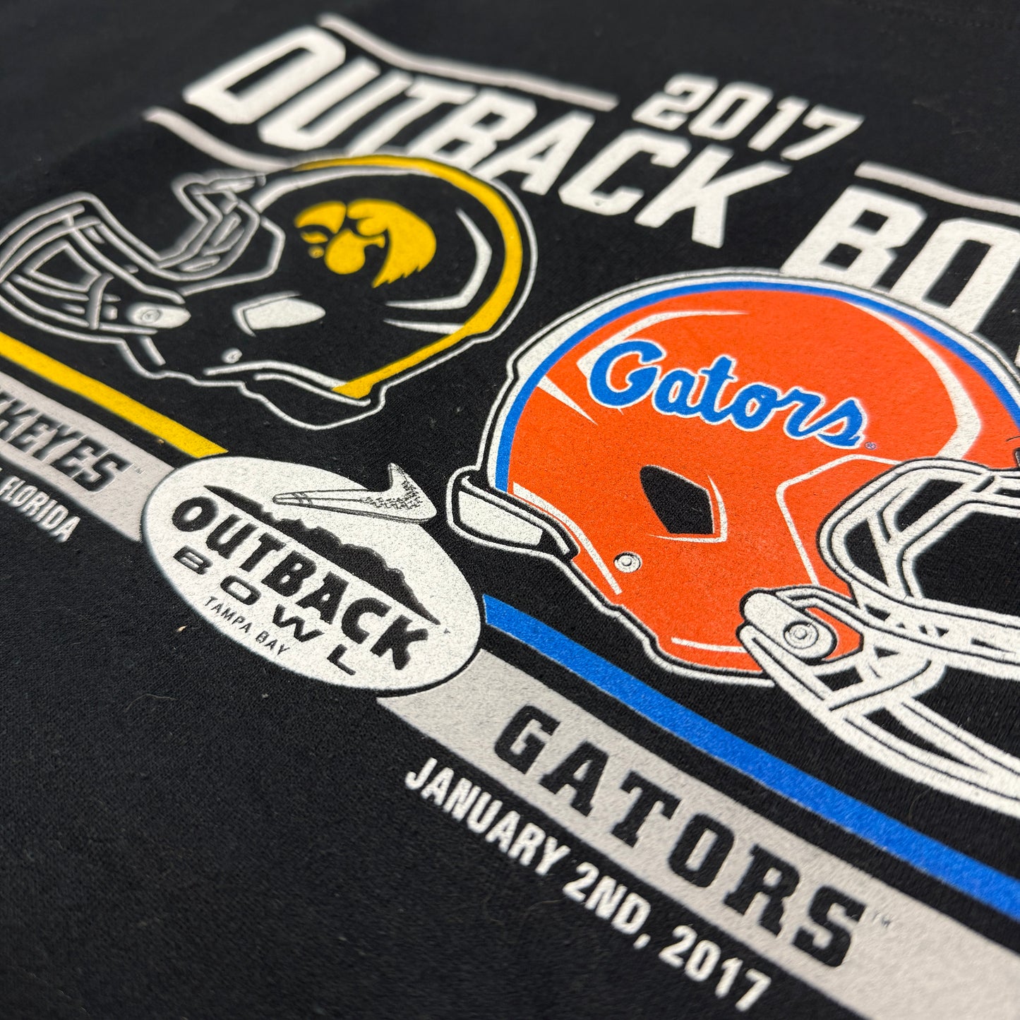 Florida Gators - Outback Bowl 2017 - Größe XXL - Gildan NCAA Sweatshirt