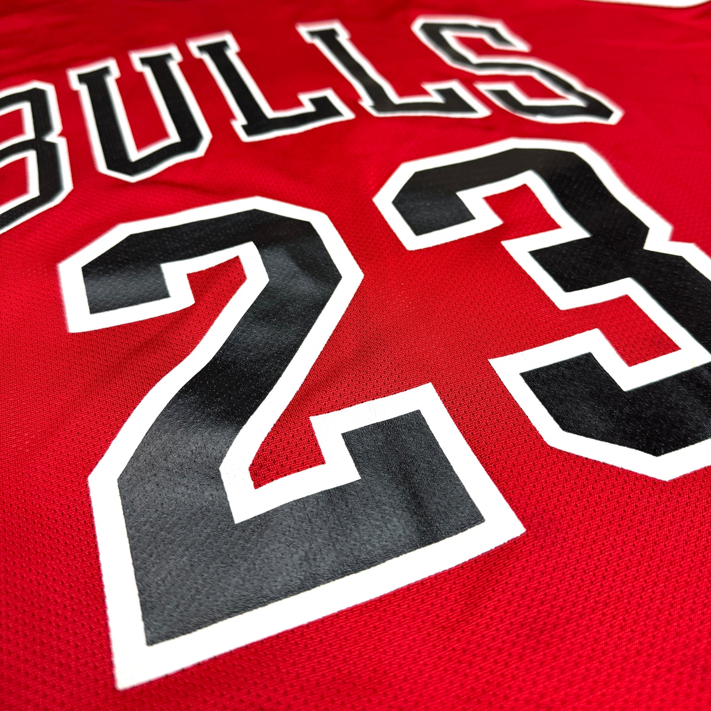 Chicago Bulls - Michael Jordan - Größe XL / US48 - Champion - NBA Trikot