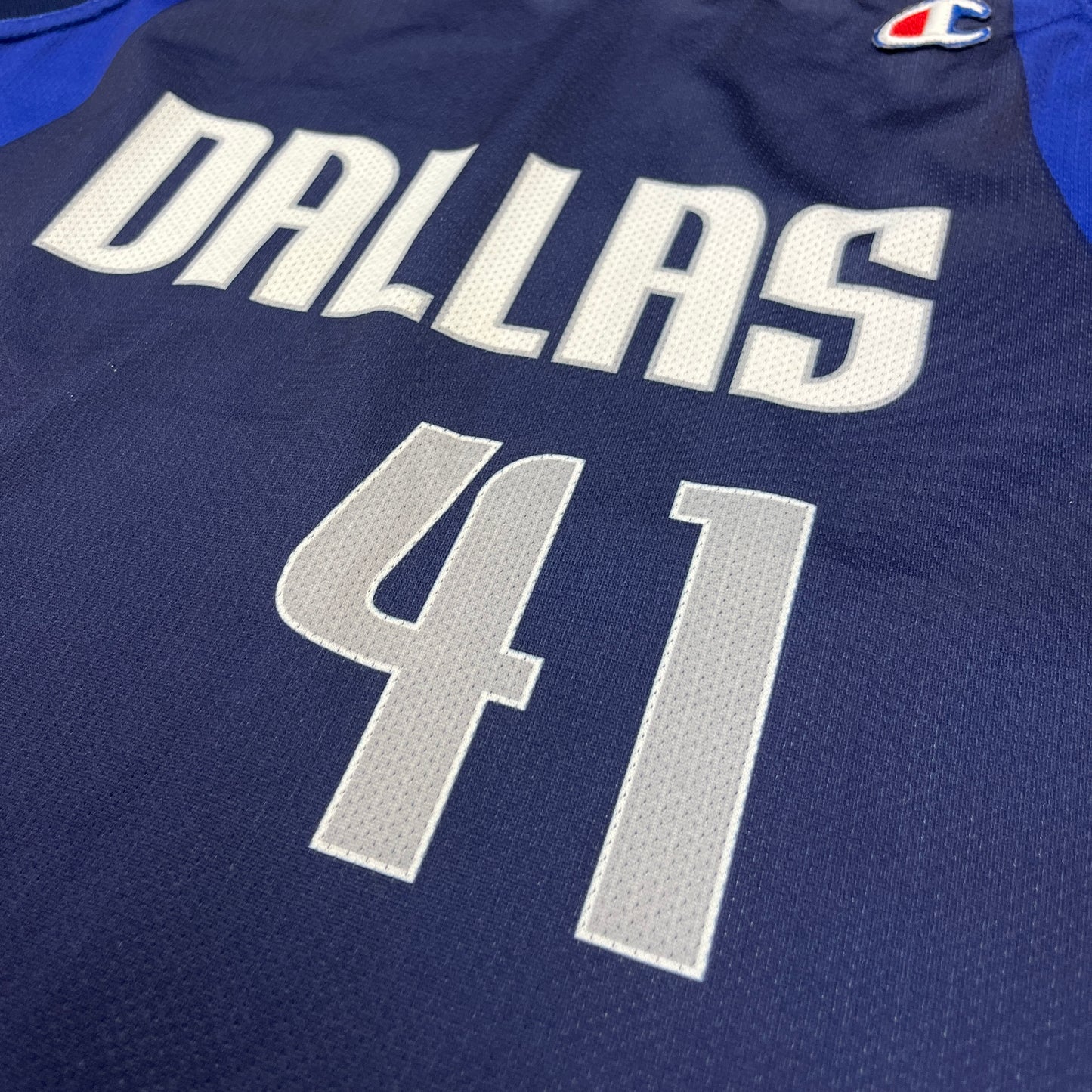 Dallas Mavericks - Dirk Nowitzki - Größe L - Champion - NBA Trikot
