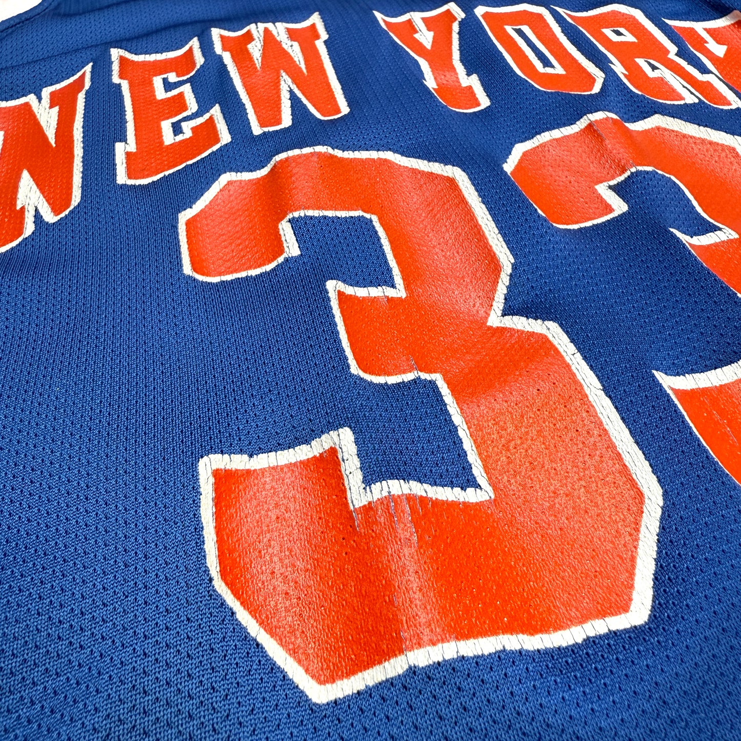 New York Knicks - Patrick Ewing - Größe M / US40 - Champion - NBA Trikot