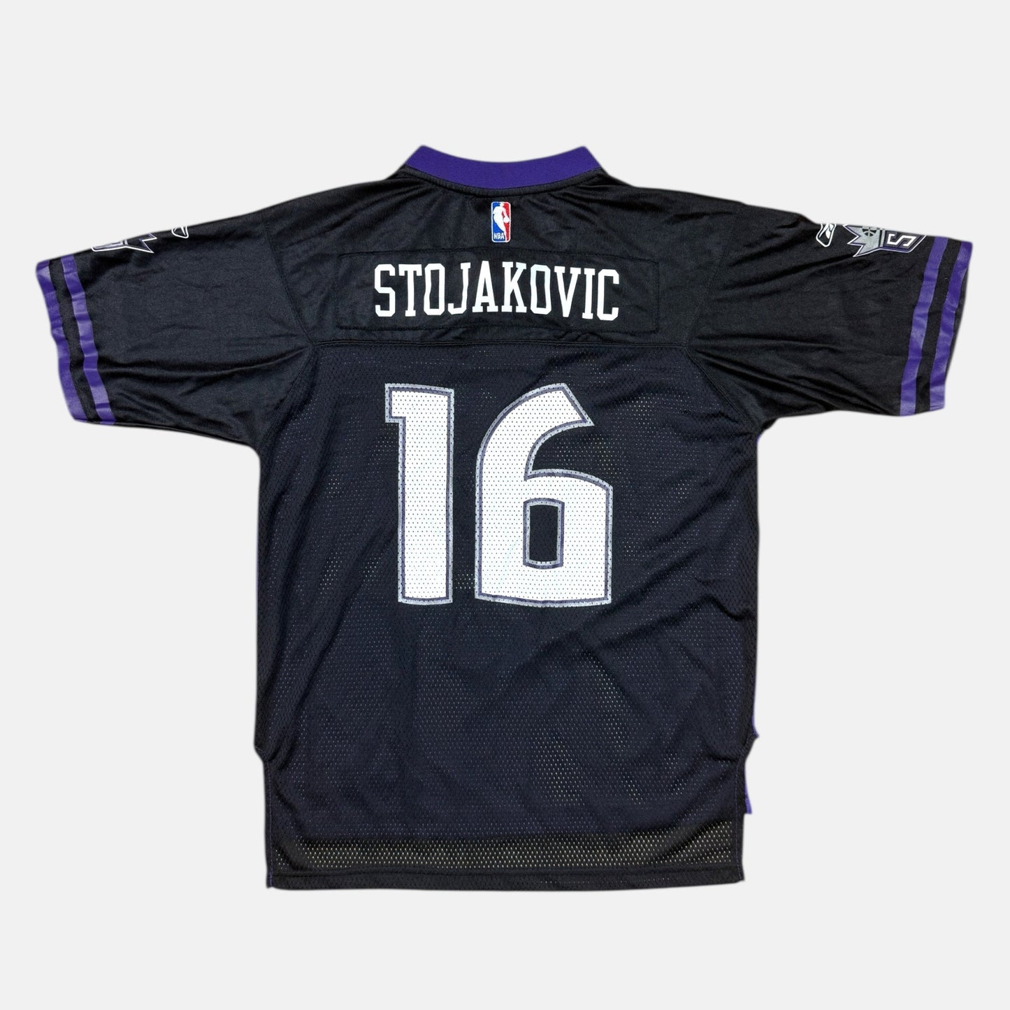 Sacramento Kings - Peja Stojakovic - Größe Youth L - Reebok - NFL x NBA Trikot