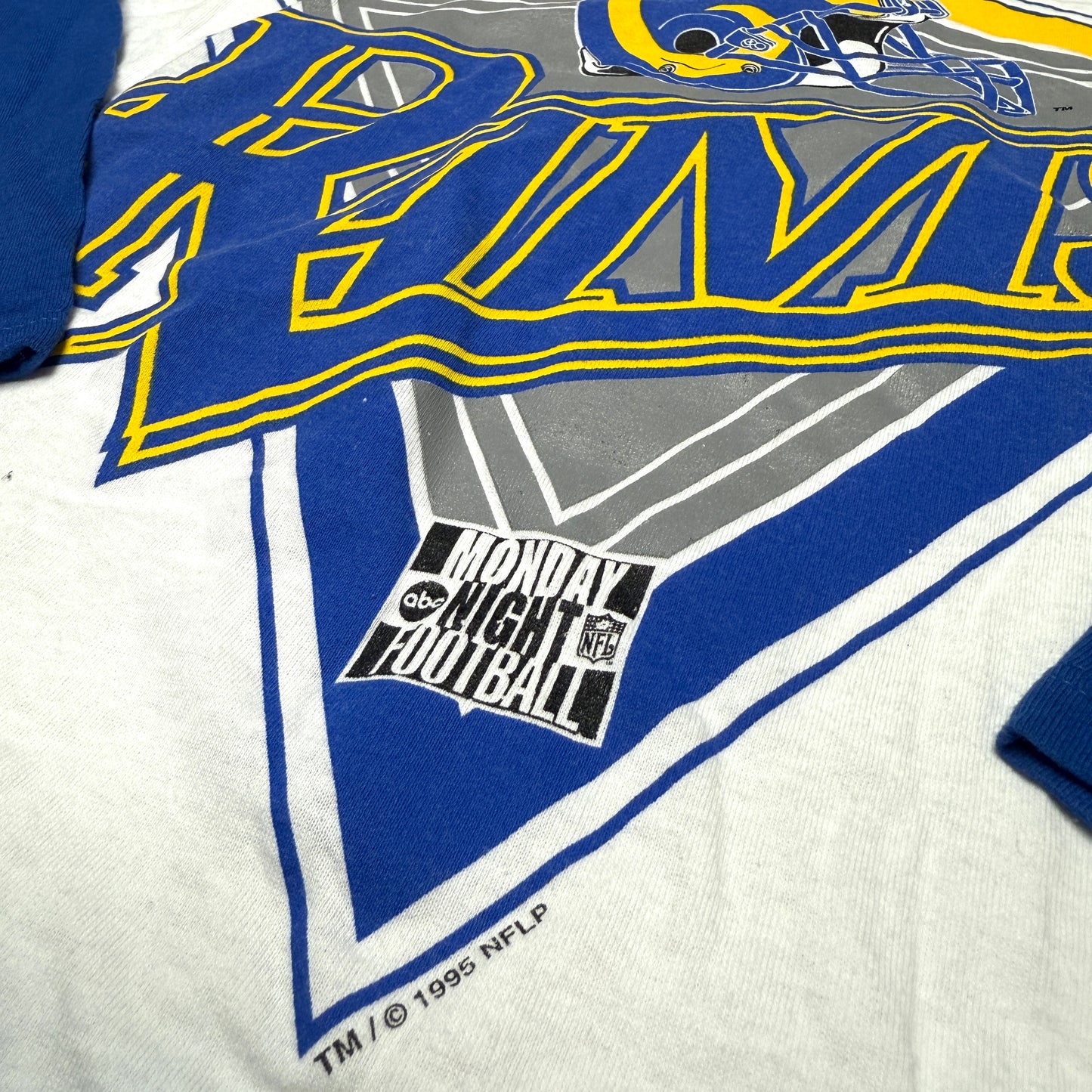 St Louis Rams - 1995 Monday Night Football - Größe L - NFL Longsleeve