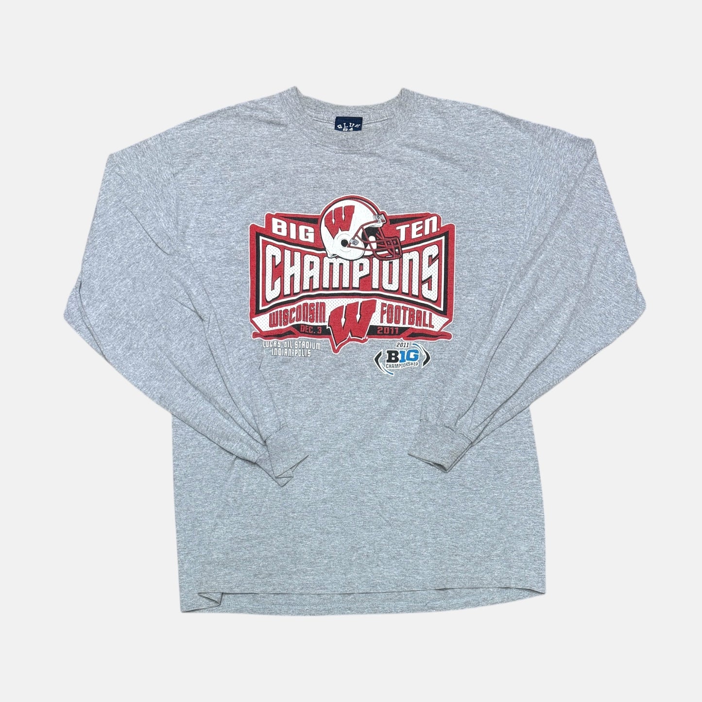 Wisconsin Badgers - 2011 Big10 Championship - Größe L - NCAA Longsleeve